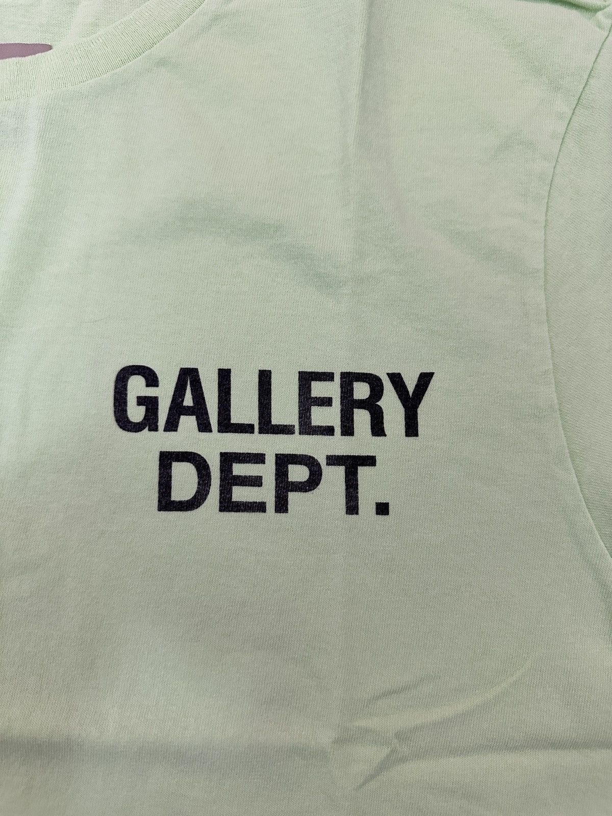 Gallery Dept. Gallery Dept. Vintage Souvenir Logo “ Lime Green “ Size US M / EU 48-50 / 2 - 3 Thumbnail
