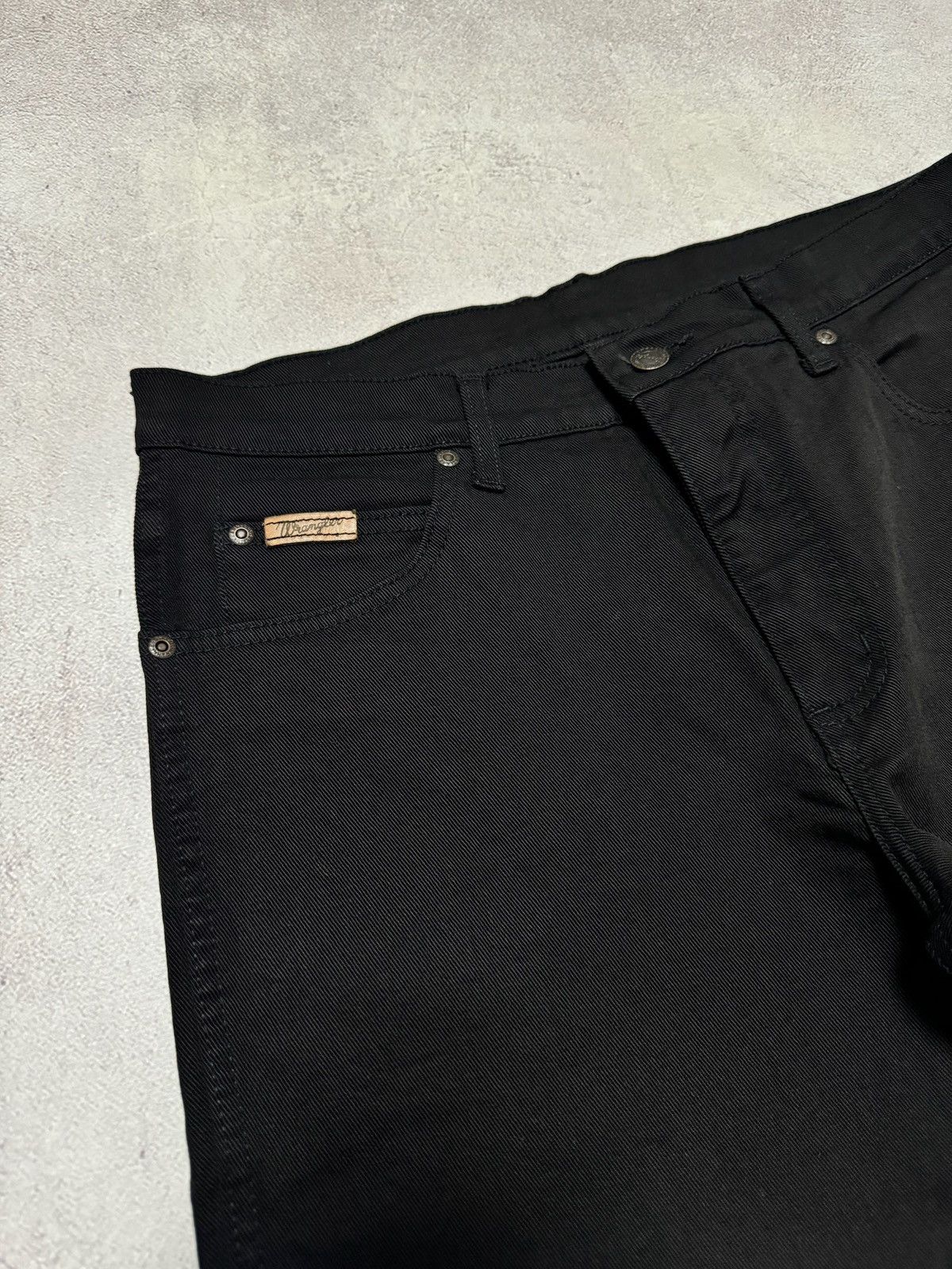 Vintage × Wrangler Vintage Wrangler Jeans Denim Pants Black Straight Baggy 90s Size US 32 / EU 48 - 8 Thumbnail