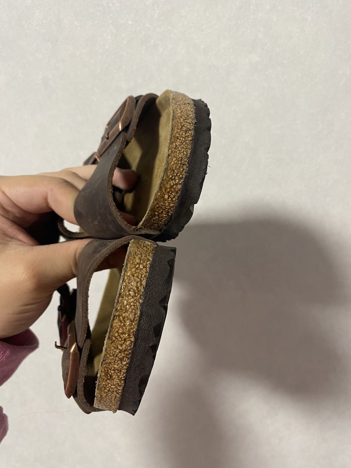 Birkenstock Birkenstock Arizona Brown Leather Sandals Sz: 38 / 24.5cm Size US 8 / IT 38 - 10 Thumbnail