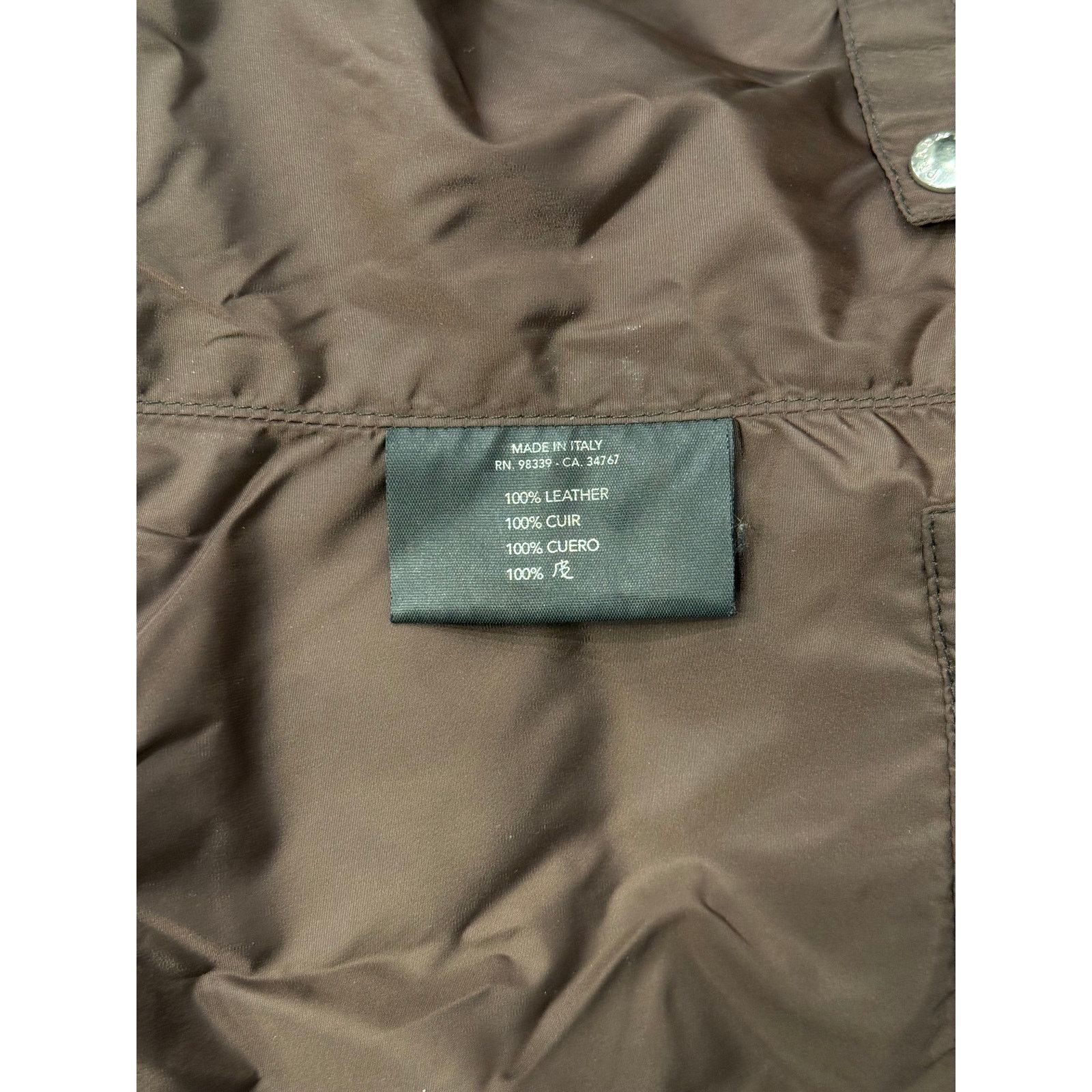 Prada A/W2000 Prada biker leather vest Size US S / EU 44-46 / 1 - 15 Thumbnail
