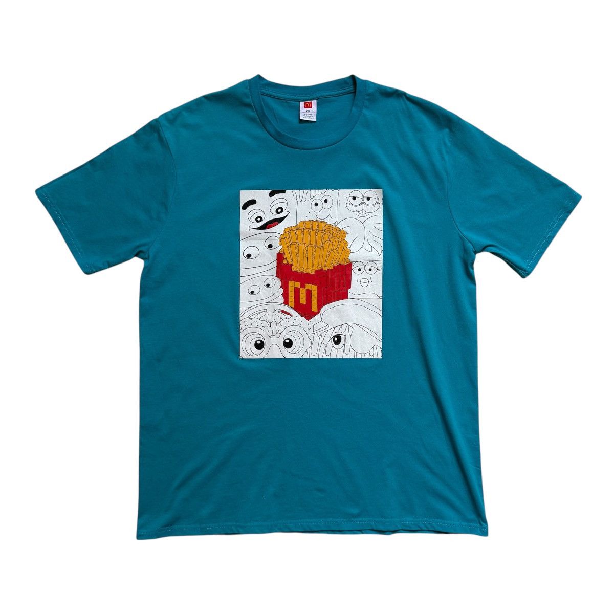 Hypebeast × LEGO McDonald’s Nanoblock Fries & Old Friends T-Shirt Size US XL / EU 56 / 4 - 1 Thumbnail