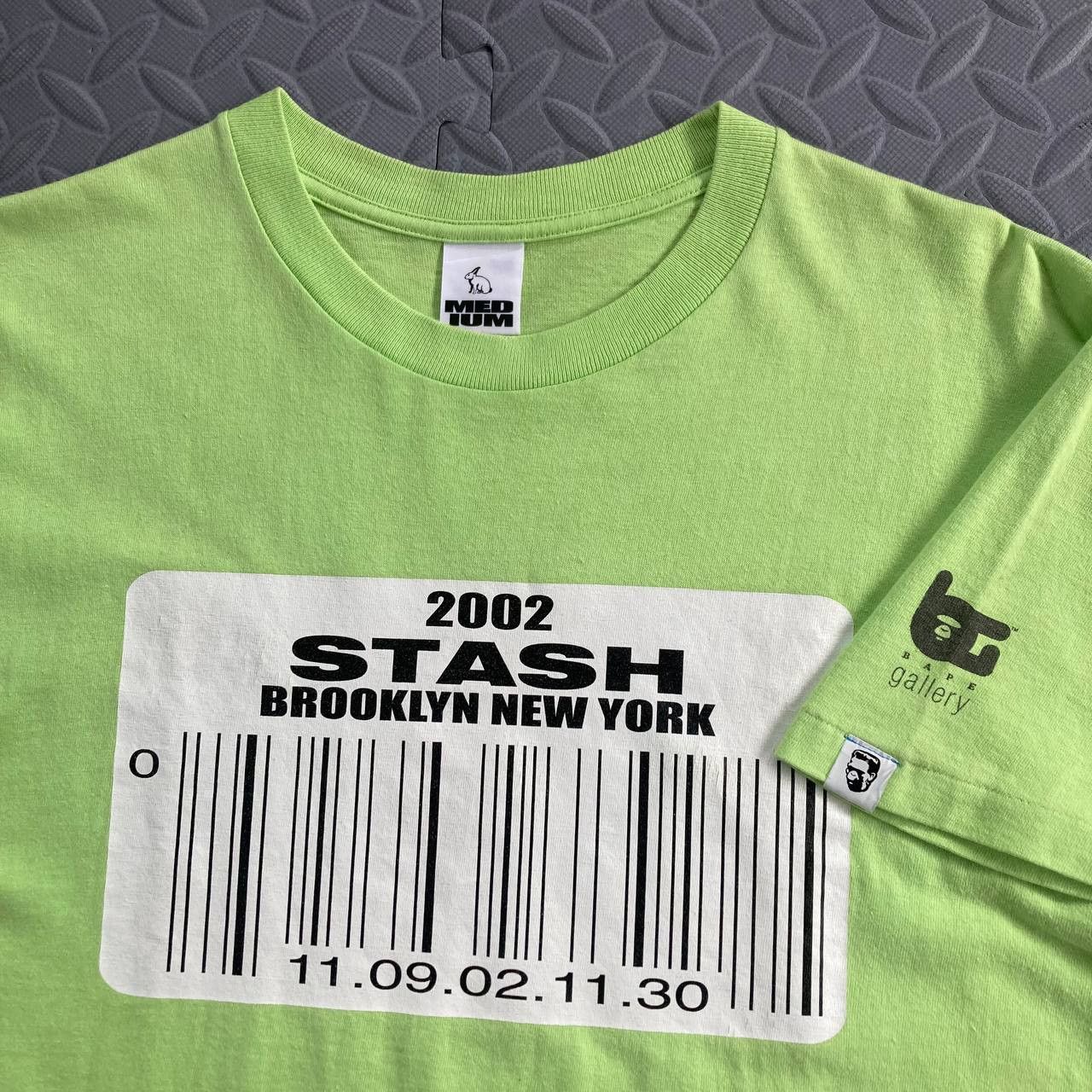 Bape x Stash – OG 2002 “Barcode Invitation” Tee Size US M / EU 48-50 / 2 - 6 Thumbnail