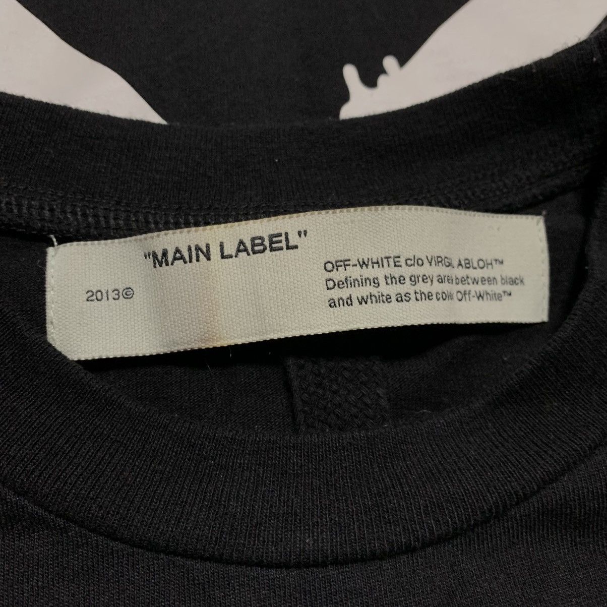 Off-White Off White Small Dripping Arrows Black Tee Virgil Abloh Size US S / EU 44-46 / 1 - 5 Thumbnail