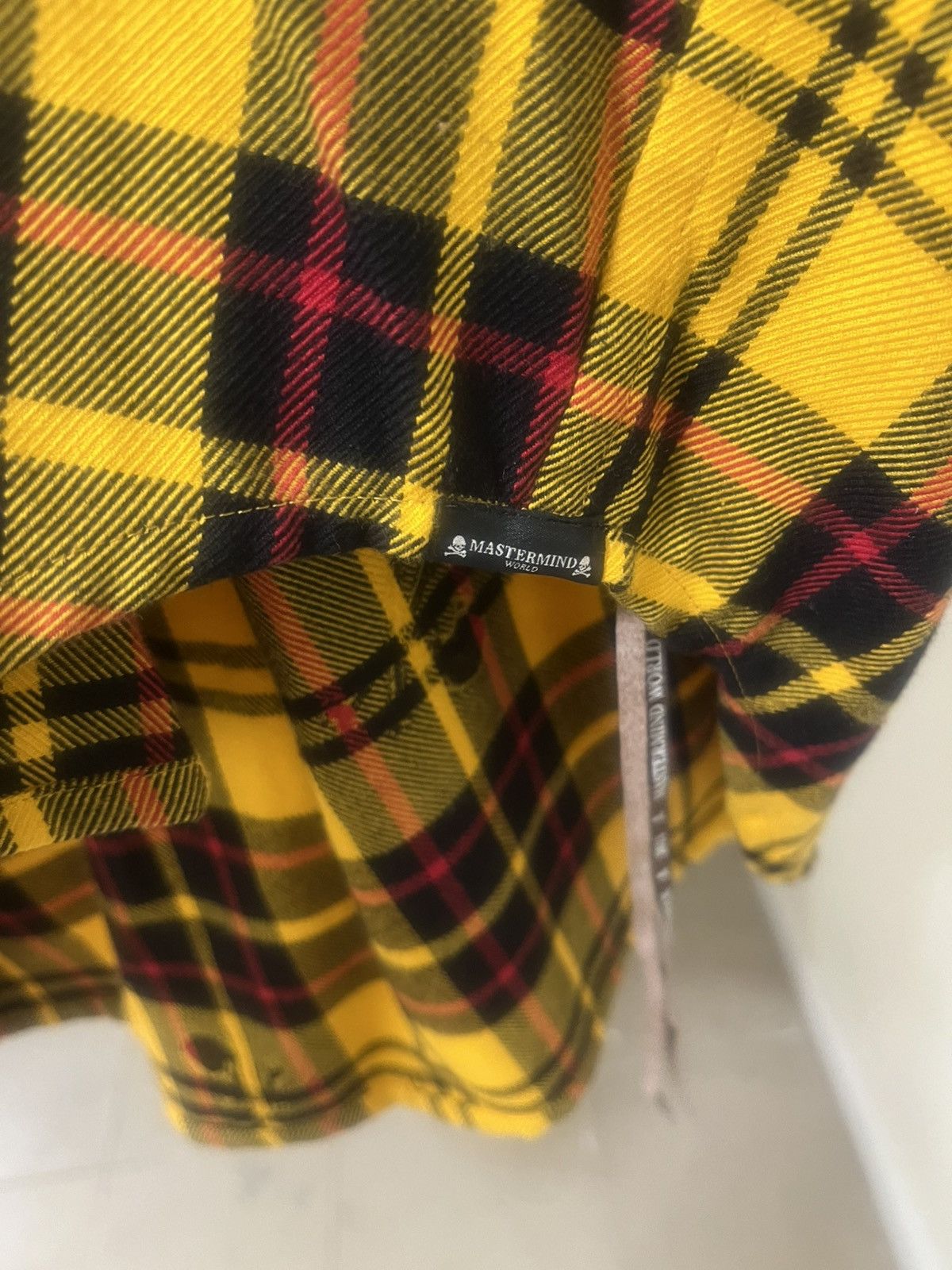 Mastermind Japan Mastermind Japan Plaid Shirt With Hood Sz M Size US M / EU 48-50 / 2 - 6 Thumbnail