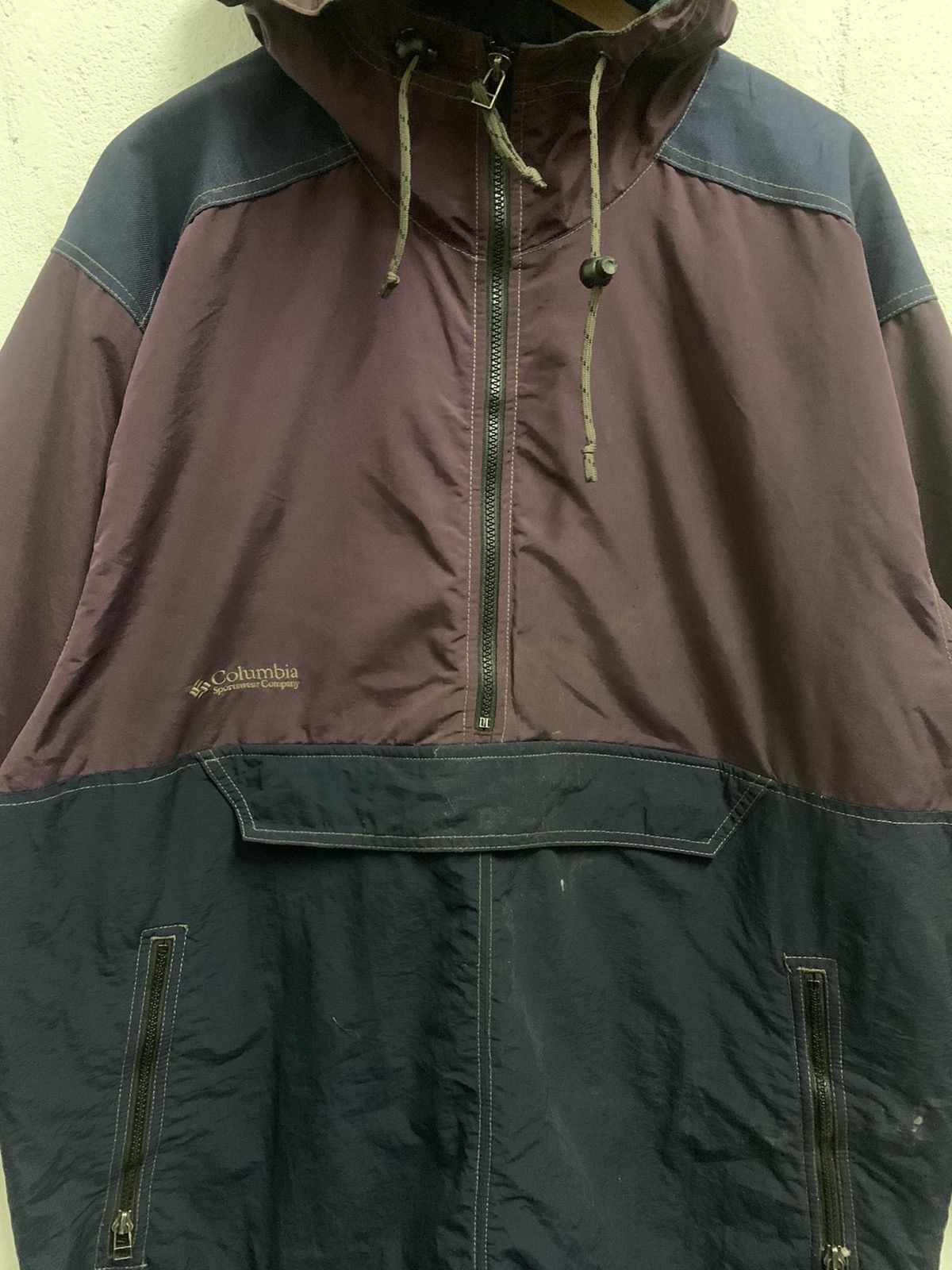 Columbia Vintage 90’s Columbia Pullover Hoodie Jacket Size US L / EU 52-54 / 3 - 10 Thumbnail