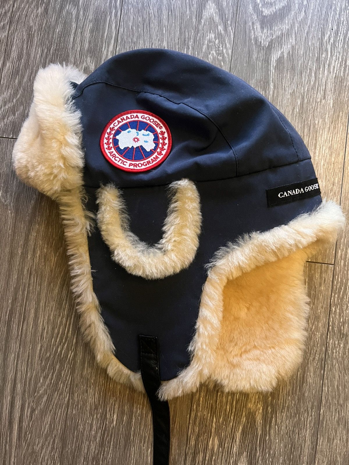 image of Canada Goose Aviator Hat in Blue, Men's