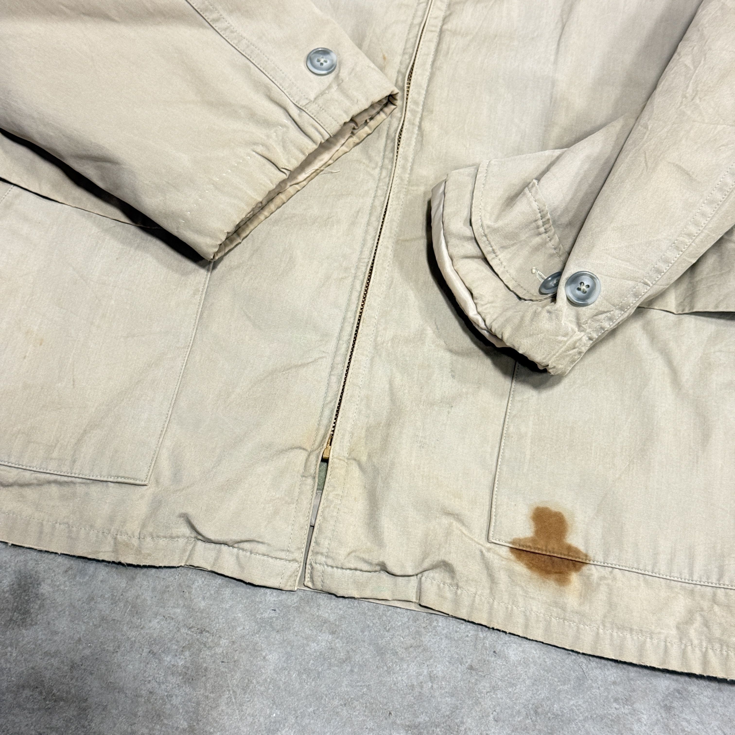 Abercrombie & Fitch Vintage 40s Abercrombie & Fitch Safari Canvas Jacket Size 44 Size US L / EU 52-54 / 3 - 5 Thumbnail