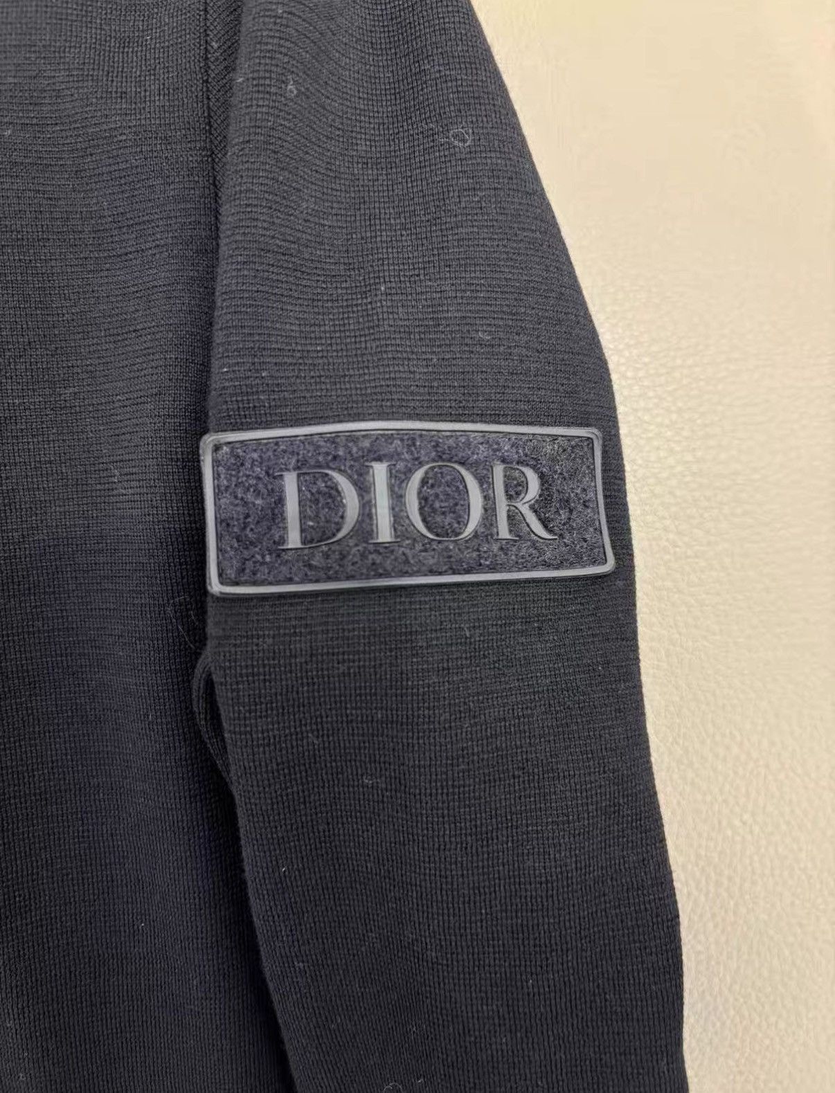 Dior Dior black logo wool sweater J38 Size US S / EU 44-46 / 1 - 4 Thumbnail