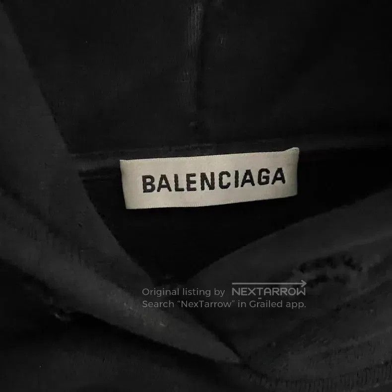 Balenciaga Balenciaga Logo Hooded Sweatshirt Size US S / EU 44-46 / 1 - 3 Thumbnail