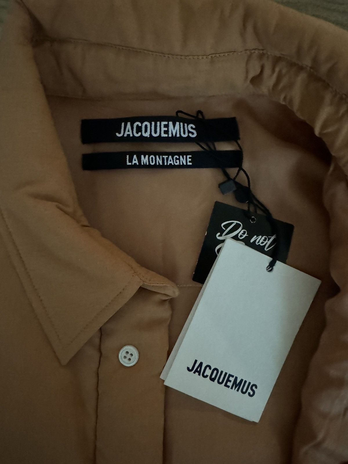 Jacquemus Jacquemus SS21 La Chemise Boulanger Montagne Orange Shirt Size US XL / EU 56 / 4 - 5 Thumbnail