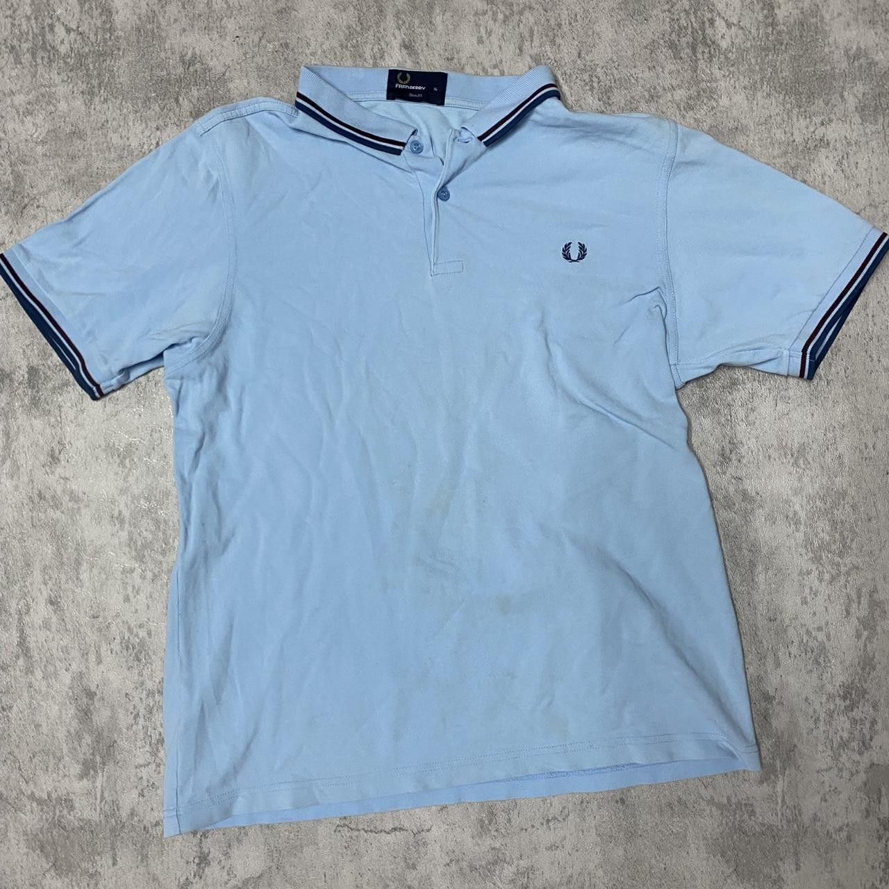 Fred Perry Light blue Fred Perry polo shirt with small logo polo Size US XL / EU 56 / 4 - 1 Thumbnail