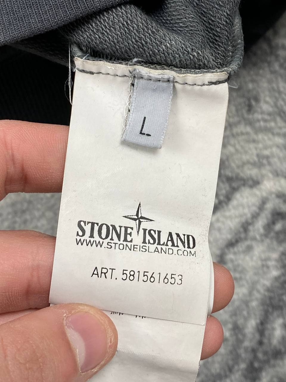 Stone Island Stone Island Tie-Dye Sweatshirt Men Size L Gray Size US L / EU 52-54 / 3 - 7 Thumbnail