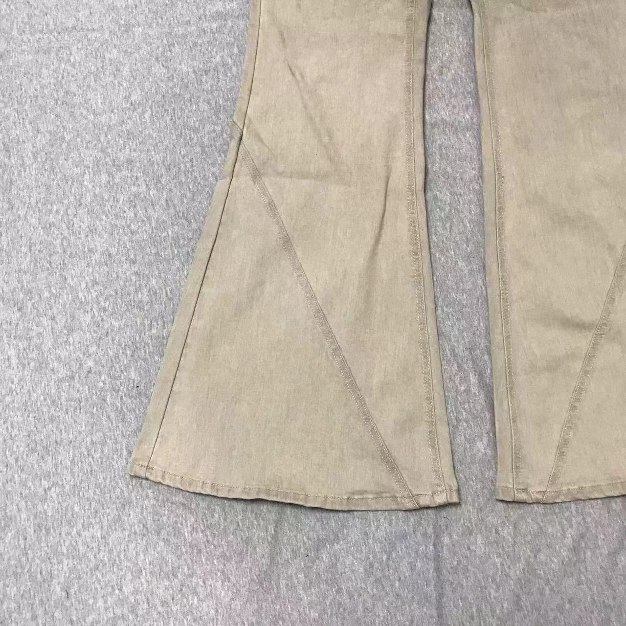 Japanese Brand vintage ombre wash micro-flare jeans Size US 34 / EU 50 - 9 Thumbnail