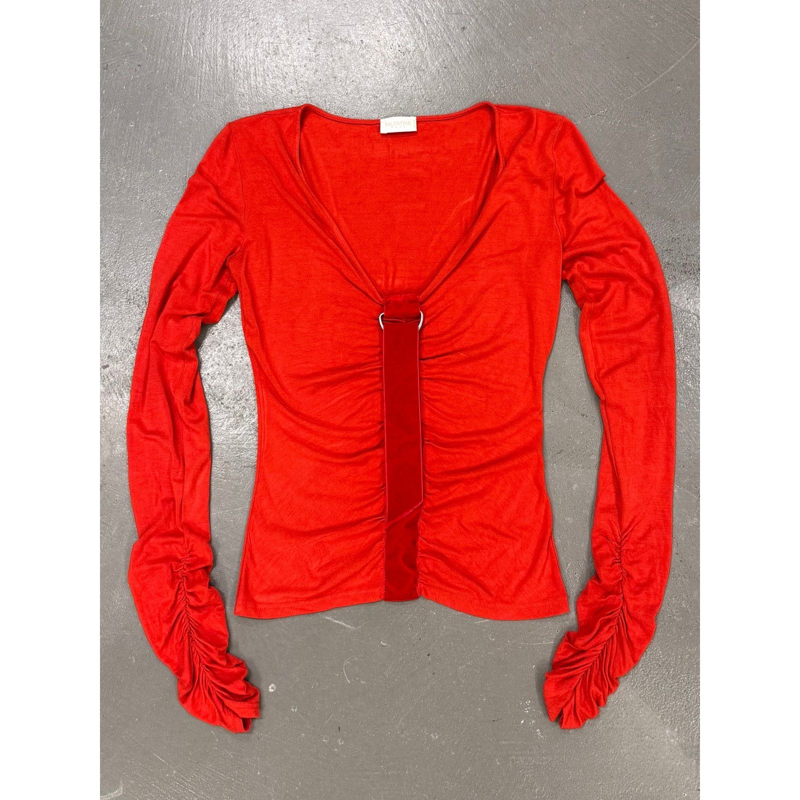 Valentino 2000s Valentino mainline long sleeve top Size M / US 6-8 / IT 42-44 - 1 Thumbnail