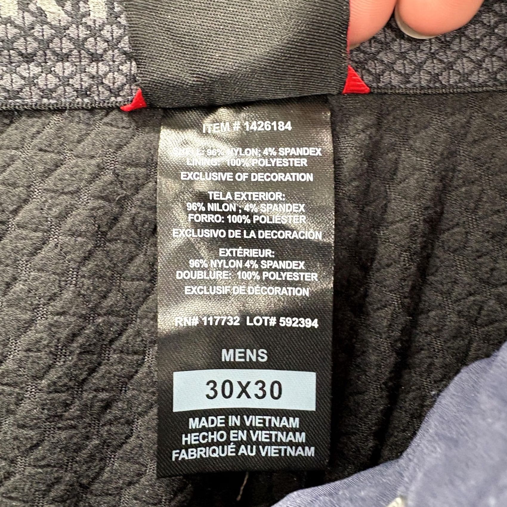 Vintage Gerry Pants Mens Blue 30x30 Regular Fit Stretch Winter Fleece Lined Chino Size US 30 / EU 46 - 4 Thumbnail