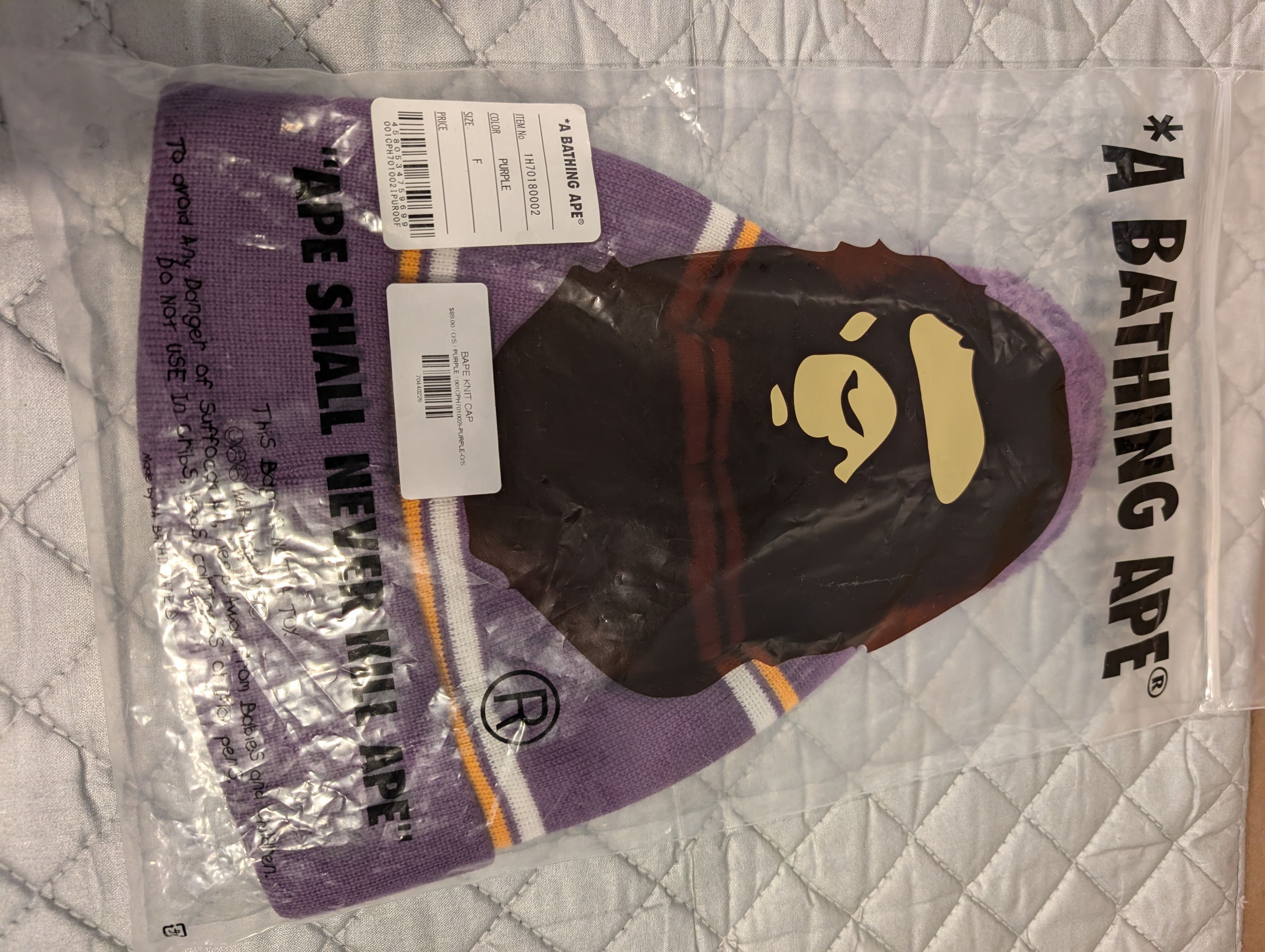 Bape Brand New Bape Beanie Size ONE SIZE - 8 Thumbnail