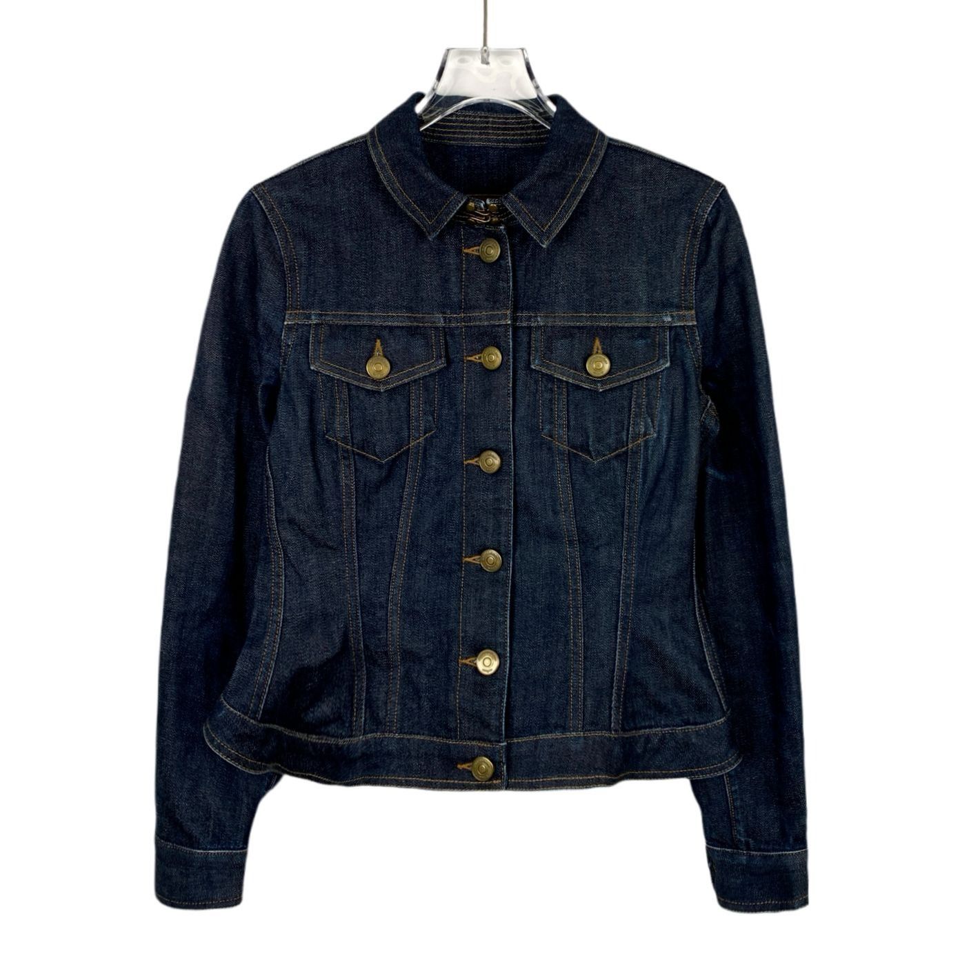 Burberry Burberry Brit Blue Denim Jacket (Size XS) Size XS / US 0-2 / IT 36-38 - 1 Thumbnail