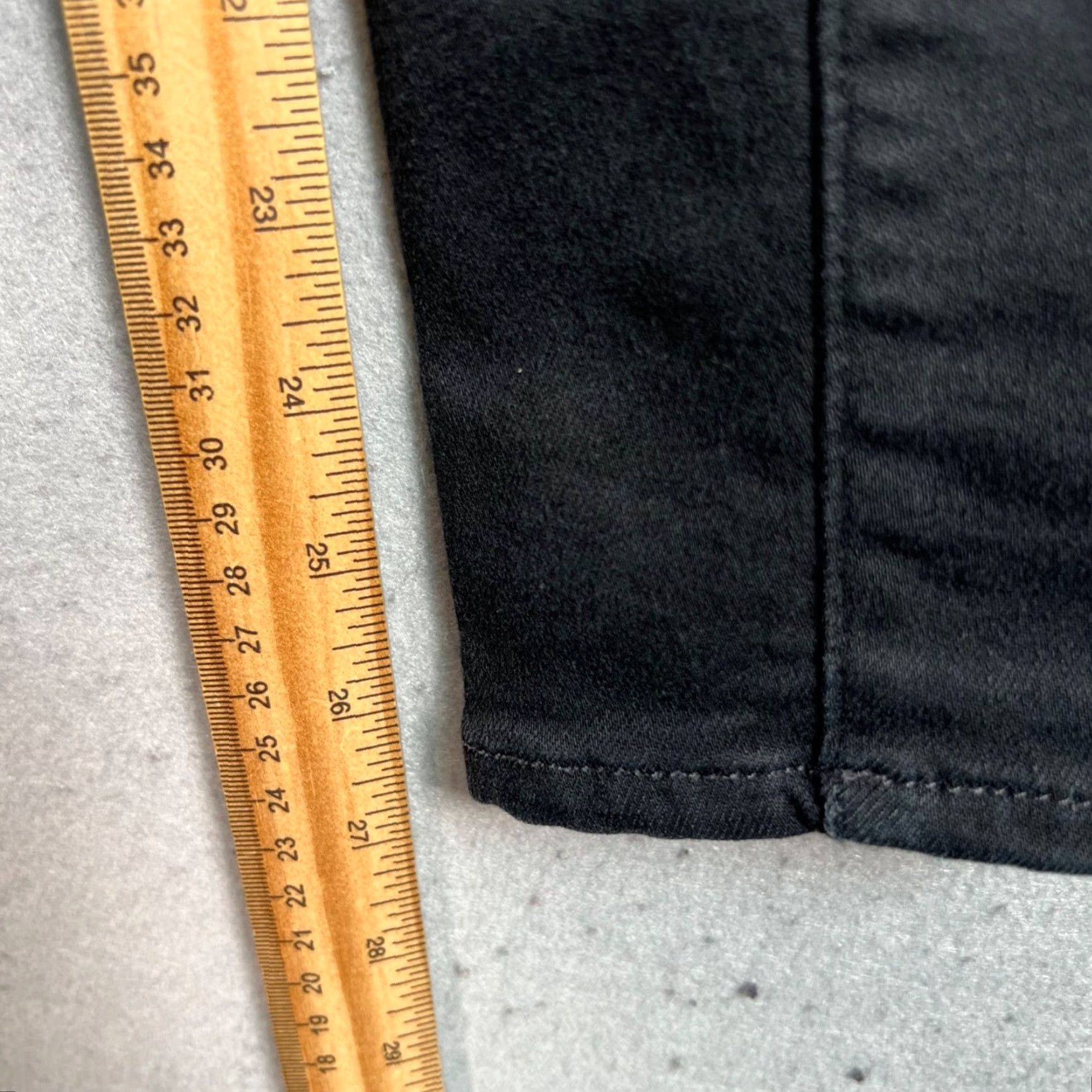 Everlane VINTAGE Everlane Jeans Women's 25 Black Mid-Rise Skinny Cotton Blend Denim Adult Womens Black Skinny Jeans 27 in 27 in 8.5-10.5 in Size 42" / US 20 - 7 Thumbnail