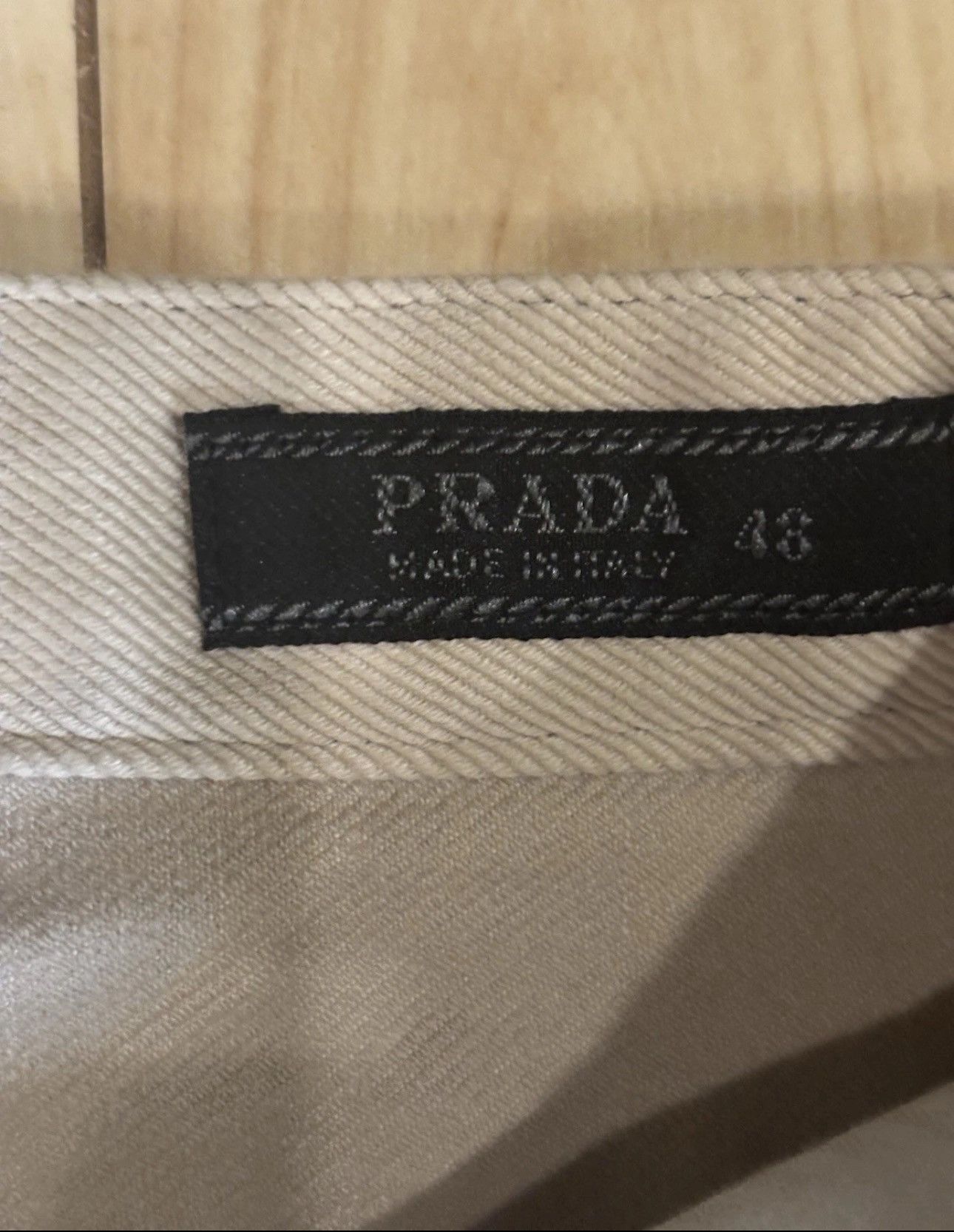 Prada Cream Pants.mp077 Size US 32 / EU 48 - 8 Thumbnail