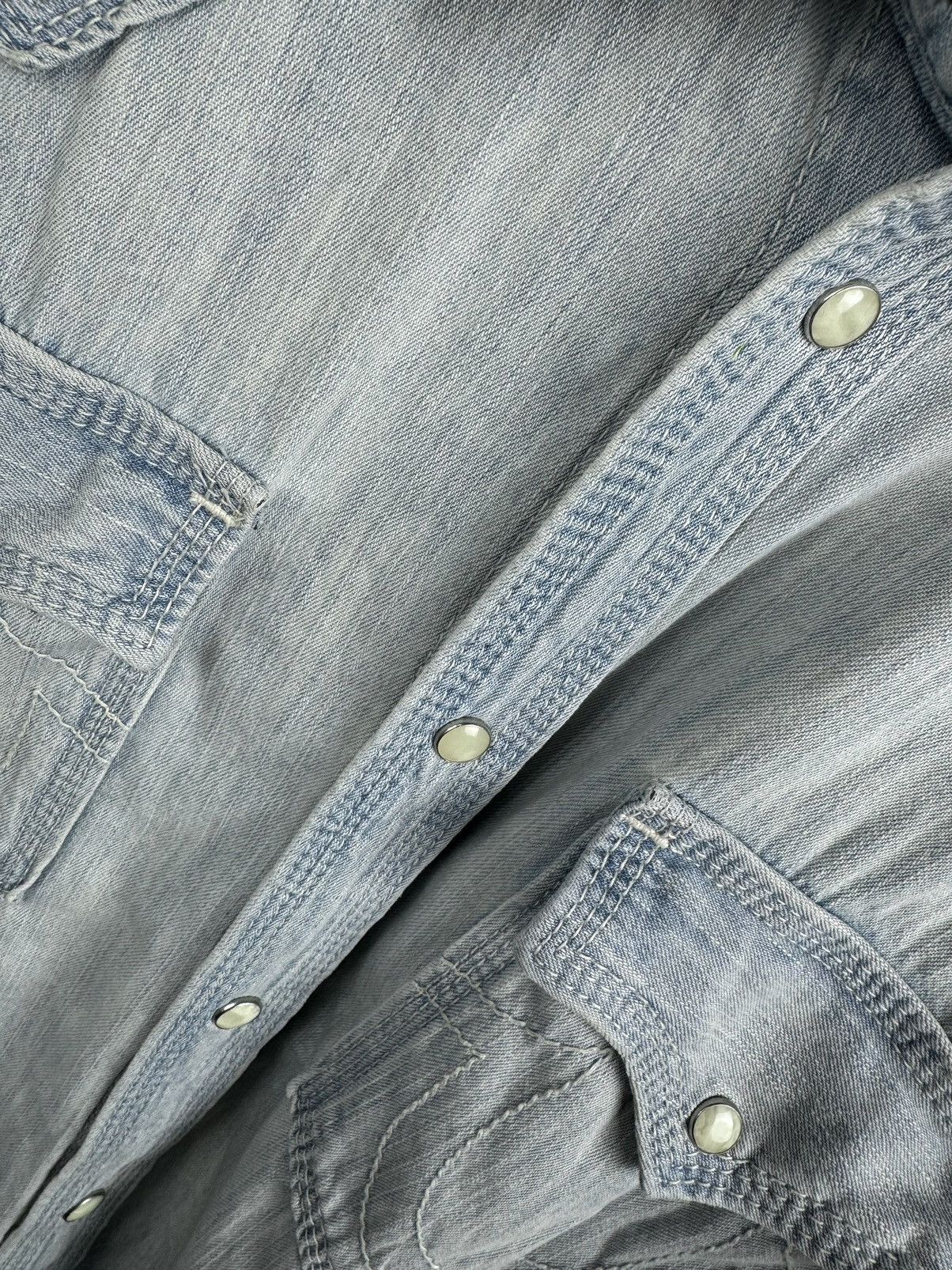 True Religion True Religion Bomber Jacket Jeans Vintage Size L Size US L / EU 52-54 / 3 - 14 Thumbnail