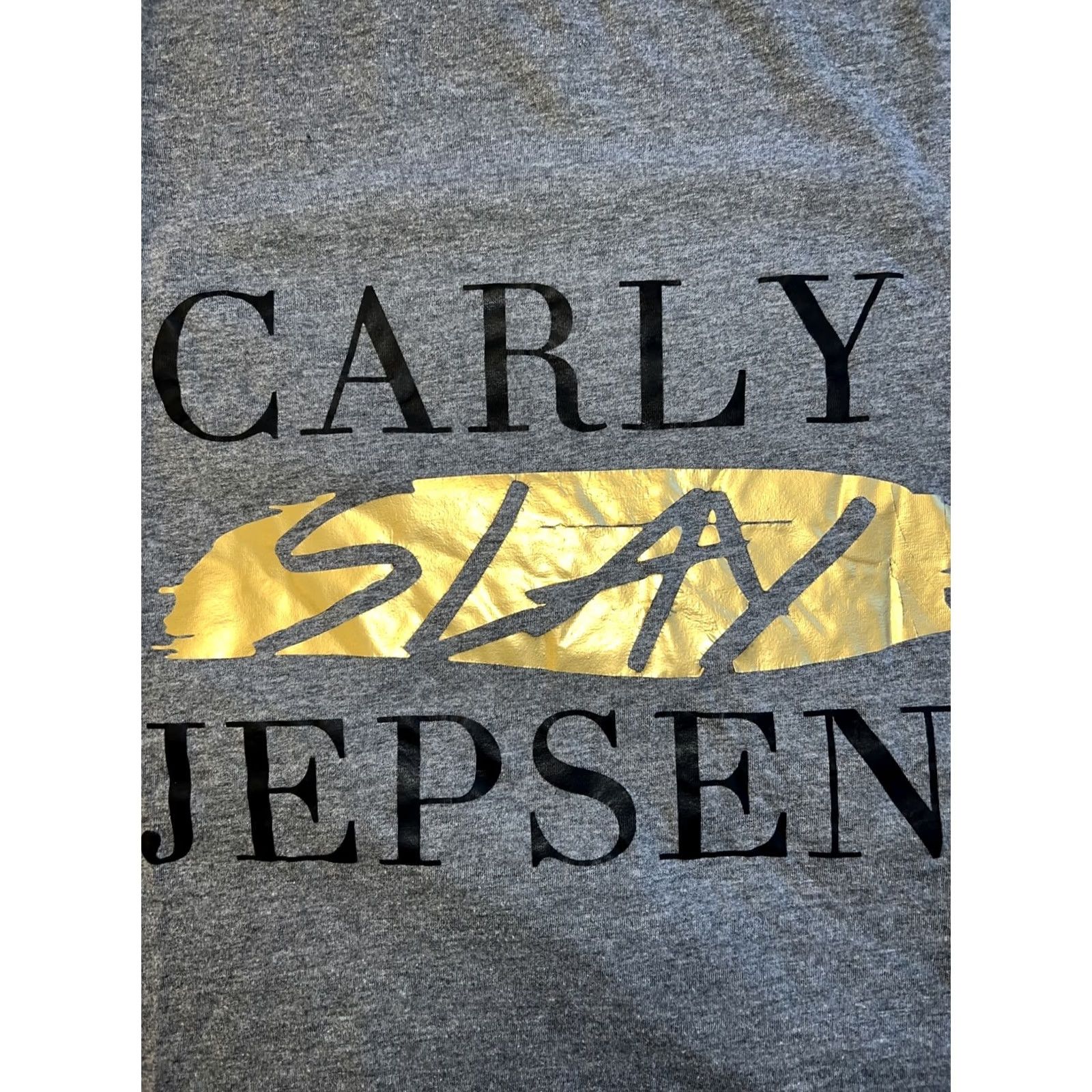 Vintage VINTAGE Carly Rae Jepsen Slay Concert Tour Shirt Adult 2XL Beige Gray Unbranded Unisex Womens Mens 2XL Size US XXL / EU 58 / 5 - 2 Thumbnail