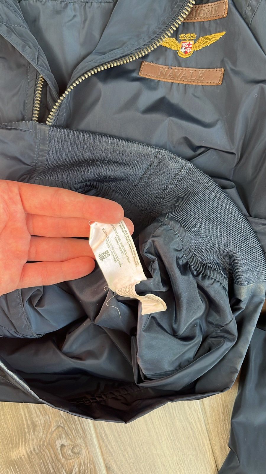 Other Italian Navy Aviazione Navale nylon bomber Size US L / EU 52-54 / 3 - 7 Thumbnail
