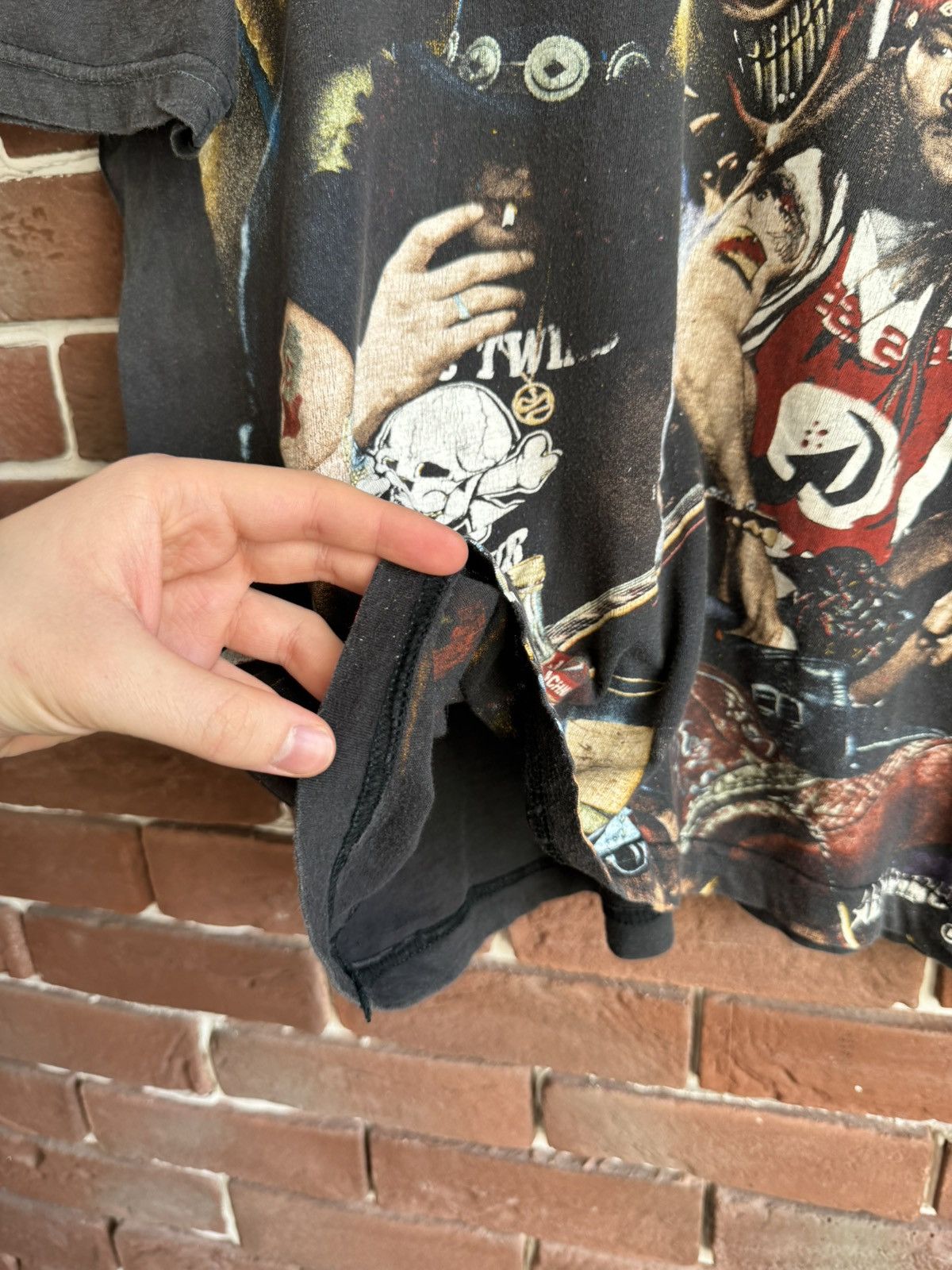 Band Tees Vintage 90s Rare Guns N Roses AXL Rose AOP empire Band Tee Size US L / EU 52-54 / 3 - 5 Thumbnail