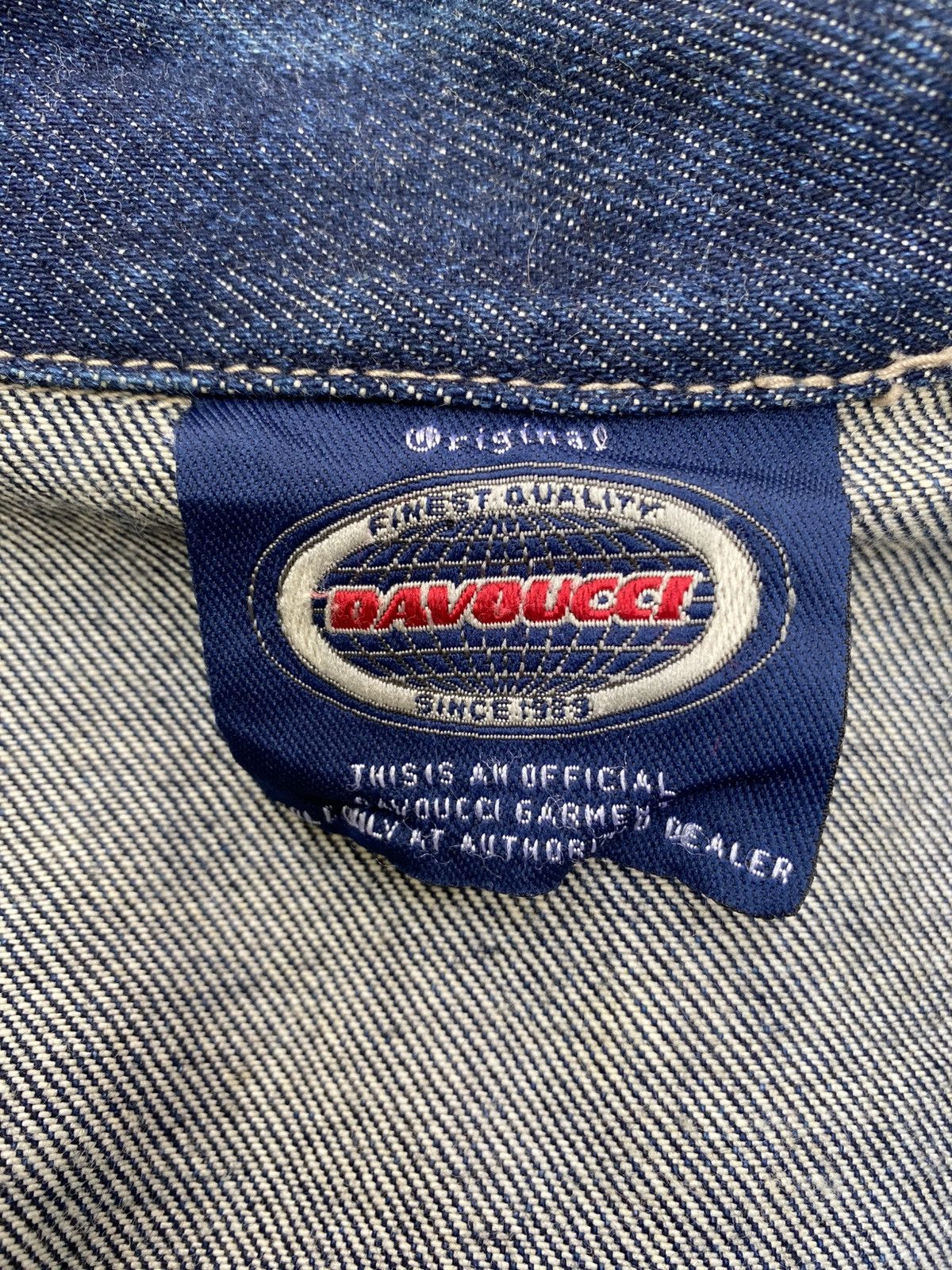 Vintage 90s Davoucci Vintage Hip hop Denim Jacket Size US XL / EU 56 / 4 - 17 Thumbnail