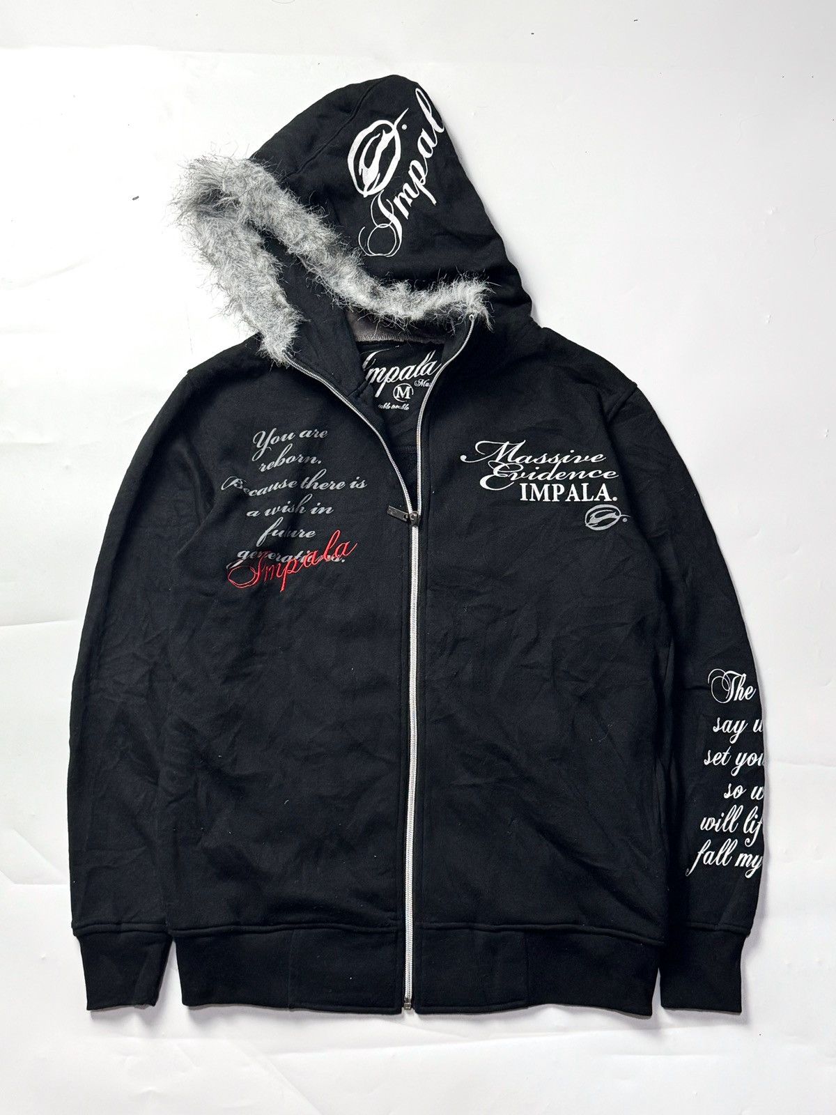 If Six Was Nine × Japanese Brand × Le Grande Bleu (L.G.B.) Impala Fur Hoodie Size US M / EU 48-50 / 2 - 3 Thumbnail