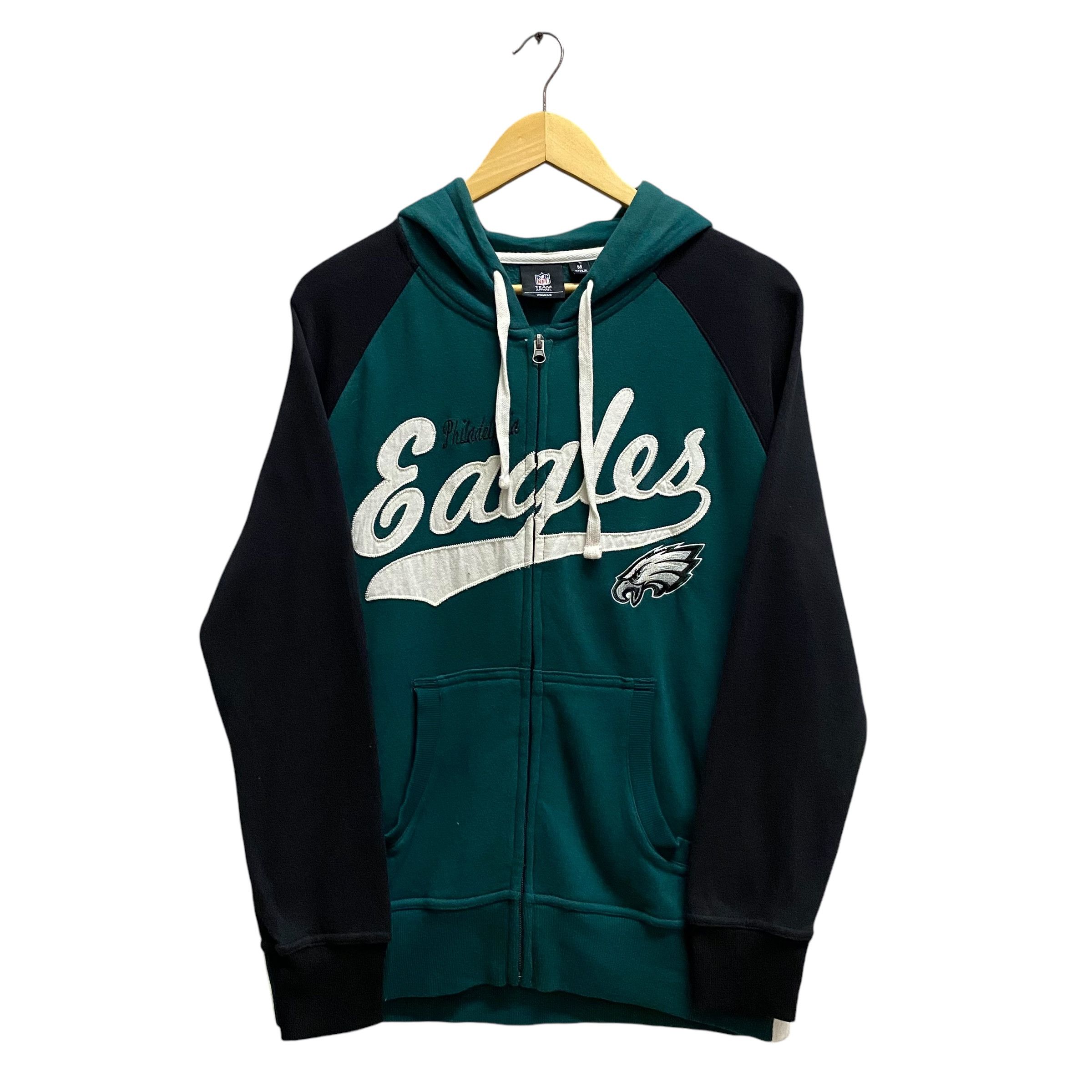 NFL Philadelphia Eagles Embroidered Hoodie Women Size Medium Size M / US 6-8 / IT 42-44 - 1 Thumbnail