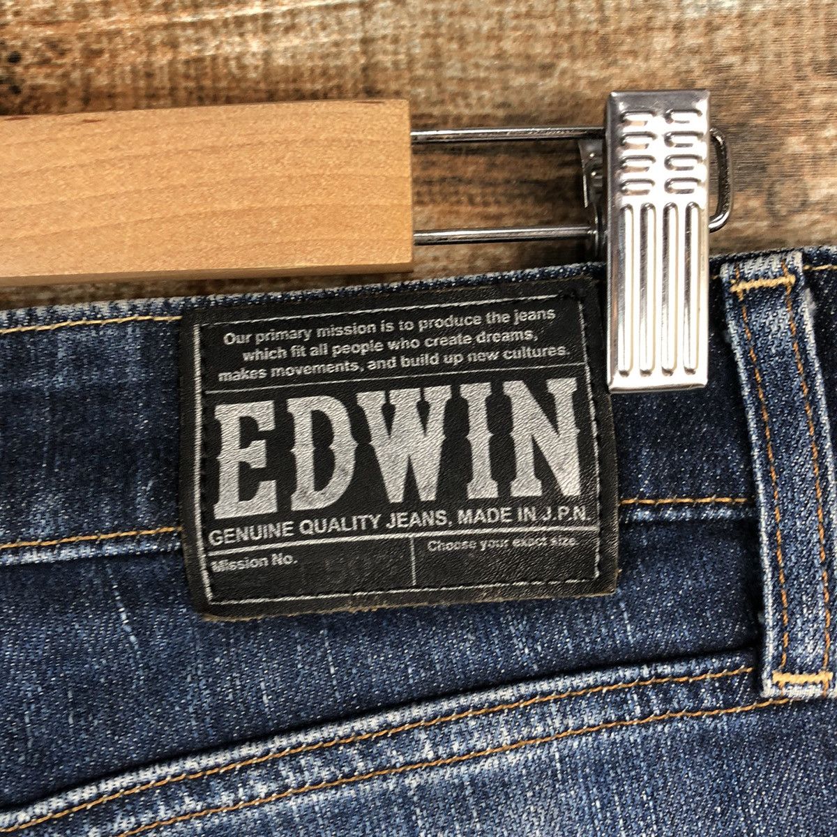 Edwin DL Edwin Blue Denim Pants #C195 Size US 29 - 17 Thumbnail
