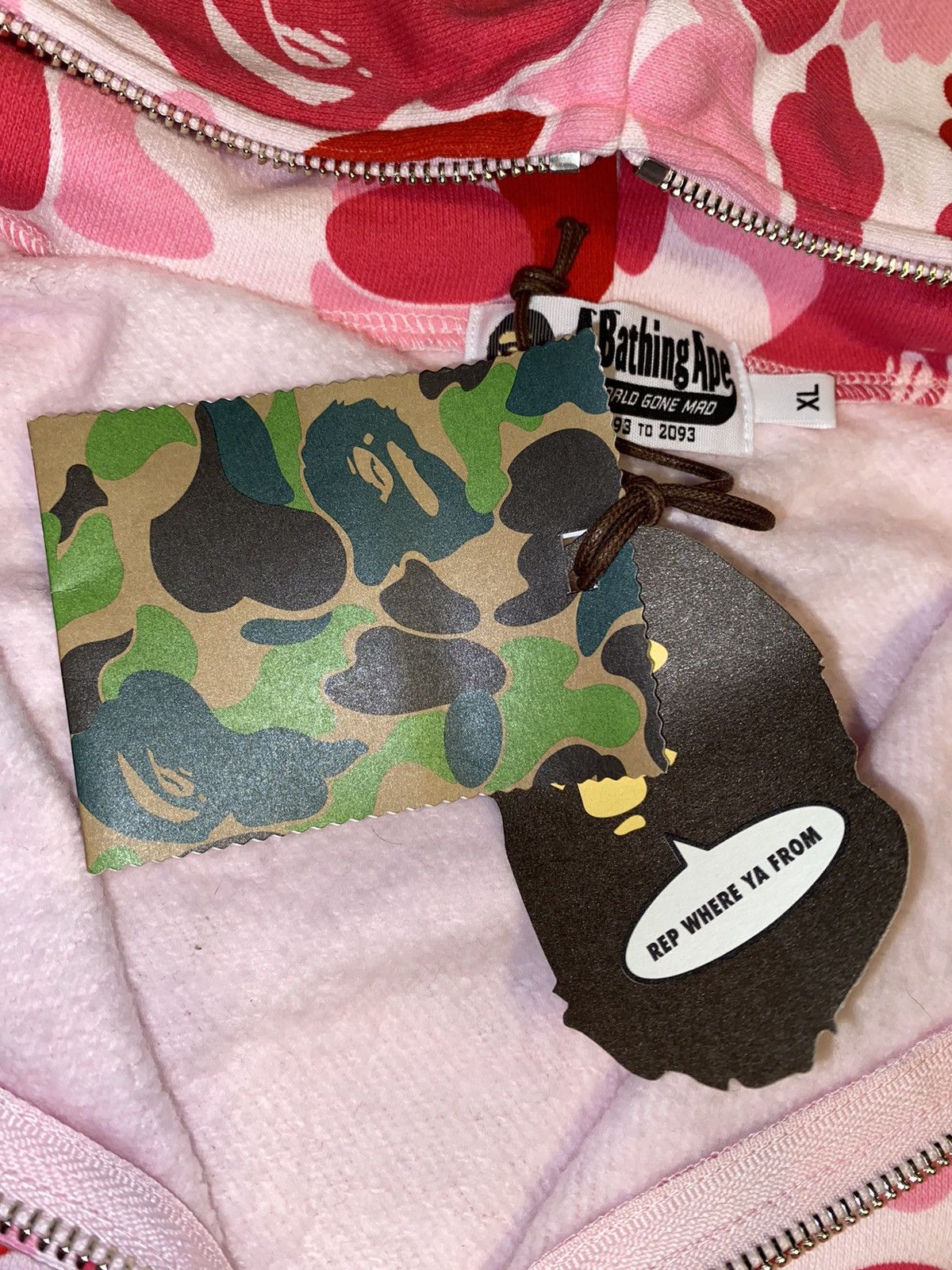 Bape BAPE ABC CAMO SHARK HOODIE FULL ZIP Size US XL / EU 56 / 4 - 9 Thumbnail