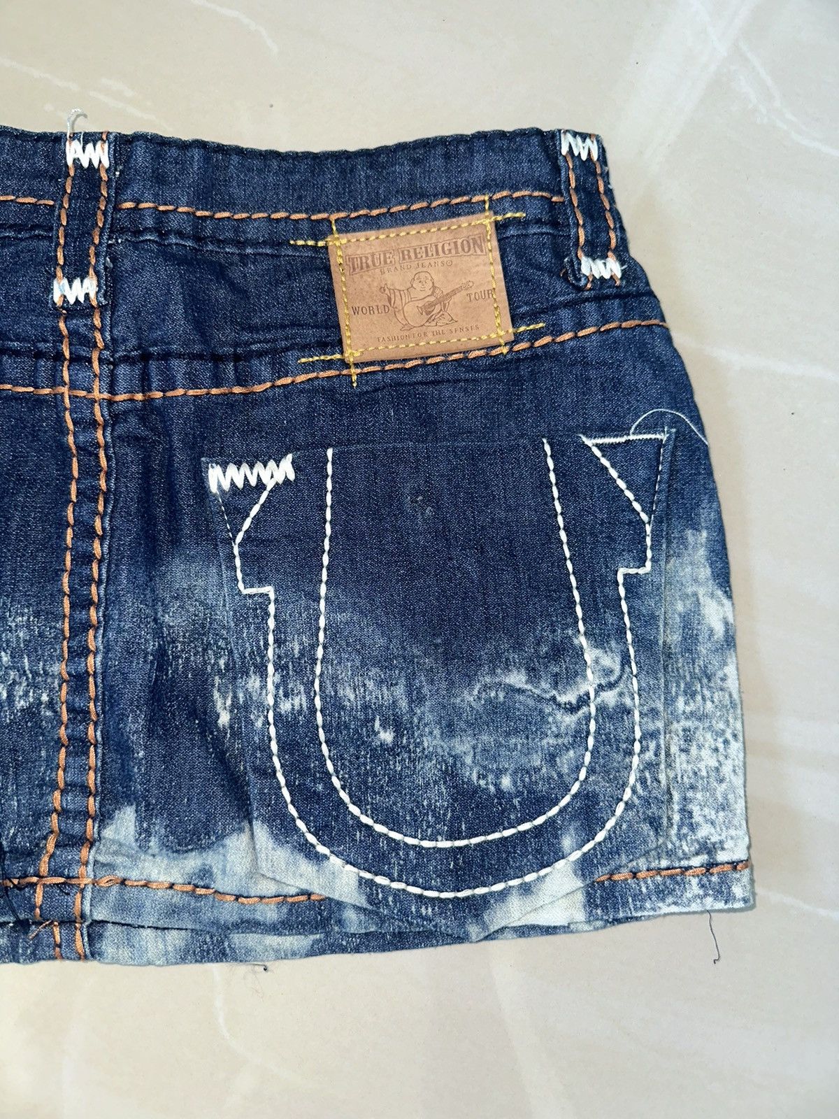 True Religion × Vintage True Religion mini skirt Size 30" / US 8 / IT 44 - 3 Thumbnail