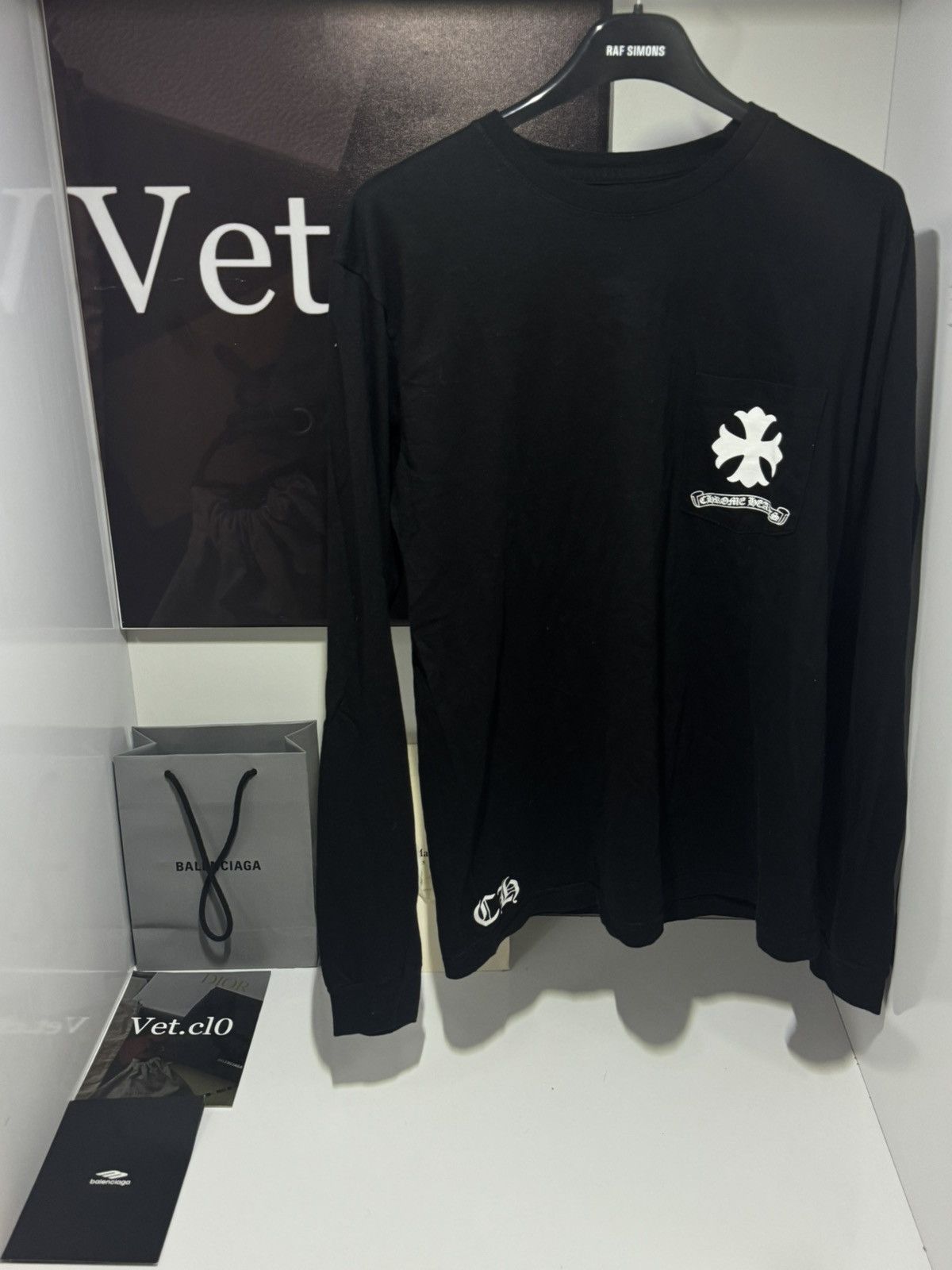 Chrome Hearts ✅Chrome hearts long-sleeve black L Size US L / EU 52-54 / 3 - 1 Thumbnail