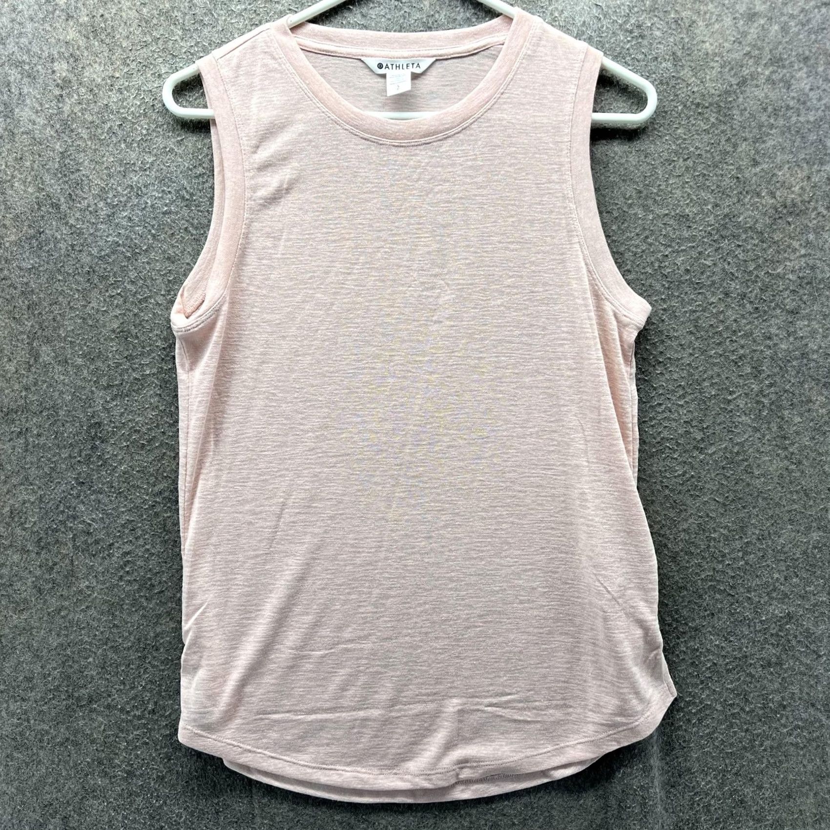 Athleta Athleta Breezy Tank Top Womens S Pink Lightweight Sleeveless Yoga Athletic Tank Top Crew Neck Shirt Size S / US 4 / IT 40 - 2 Thumbnail