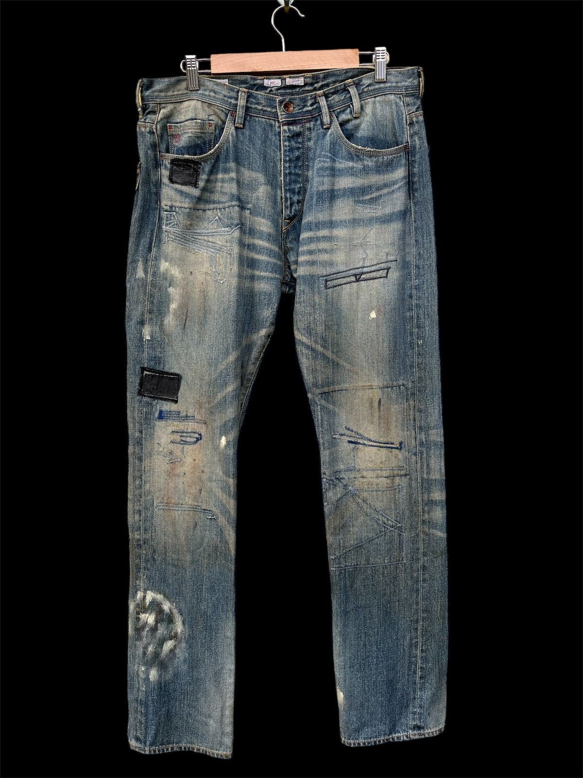 Paul Smith × Paul Smith Red Ear Distressed paul smith red ear jeans Size US 34 / EU 50 - 1 Thumbnail