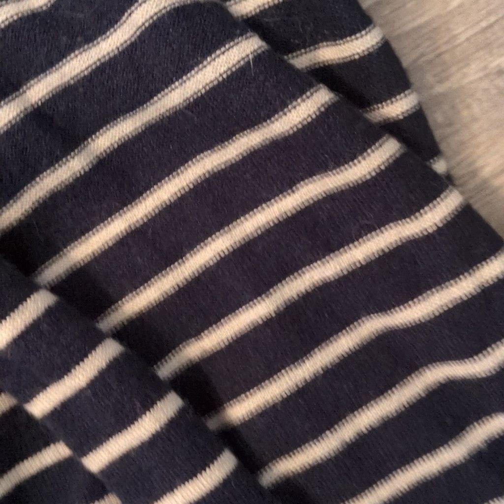 Athleta Athleta navy.blue striped open Cardigan with pockets size XS Size XS / US 0-2 / IT 36-38 - 4 Thumbnail