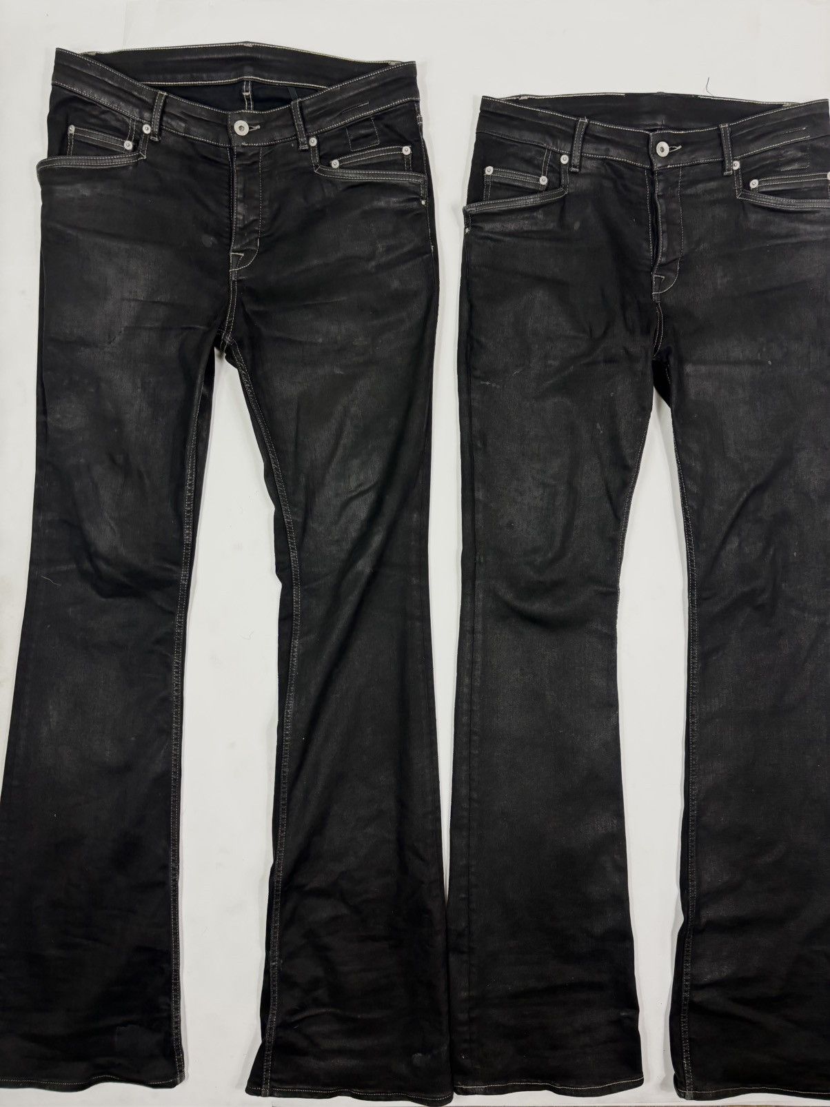Rick Owens × Rick Owens Drkshdw Rick Owens FW21 ”Gethsemane” Tyrone Bootcut Jeans – Size 34 Size US 34 / EU 50 - 3 Thumbnail