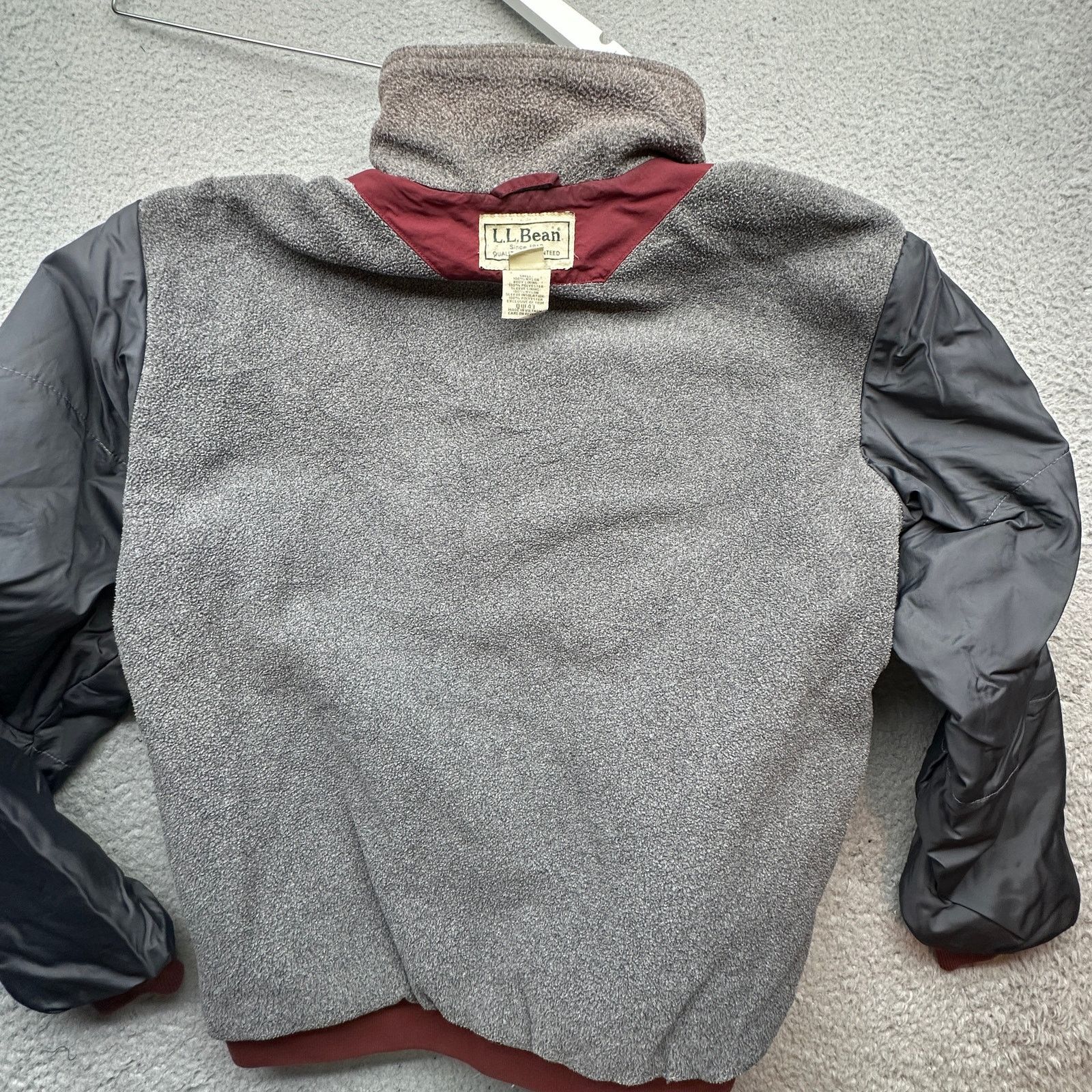 L.L. Bean LL Bean OUF43 Fleece Bomber Warm Up Jacket Mens Large Red Size US L / EU 52-54 / 3 - 8 Thumbnail