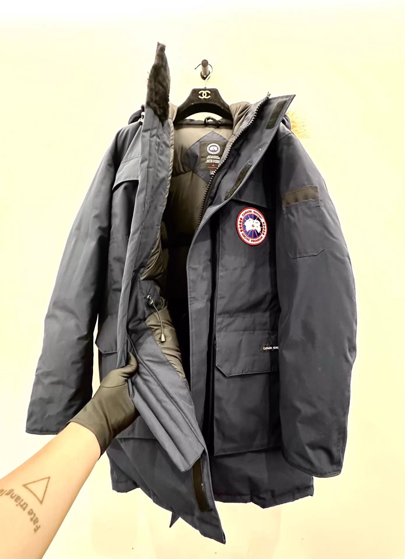 Canada Goose Canada Goose Citadel Red Label Navy XL M Parka Size US XL / EU 56 / 4 - 4 Thumbnail
