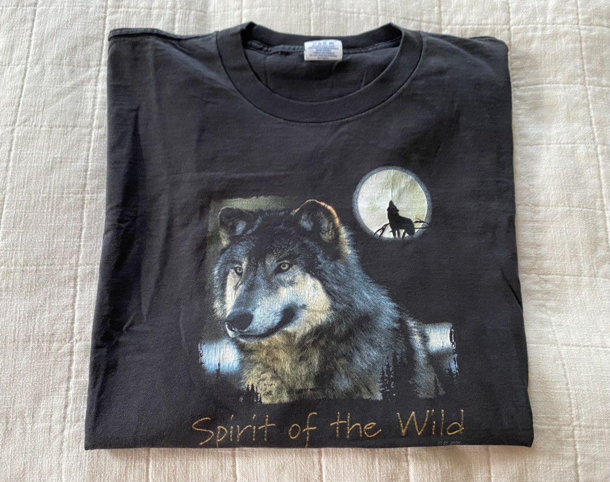 Native × Vintage Single stitch wolf Tshirt XXL Size US XXL / EU 58 / 5 - 1 Thumbnail
