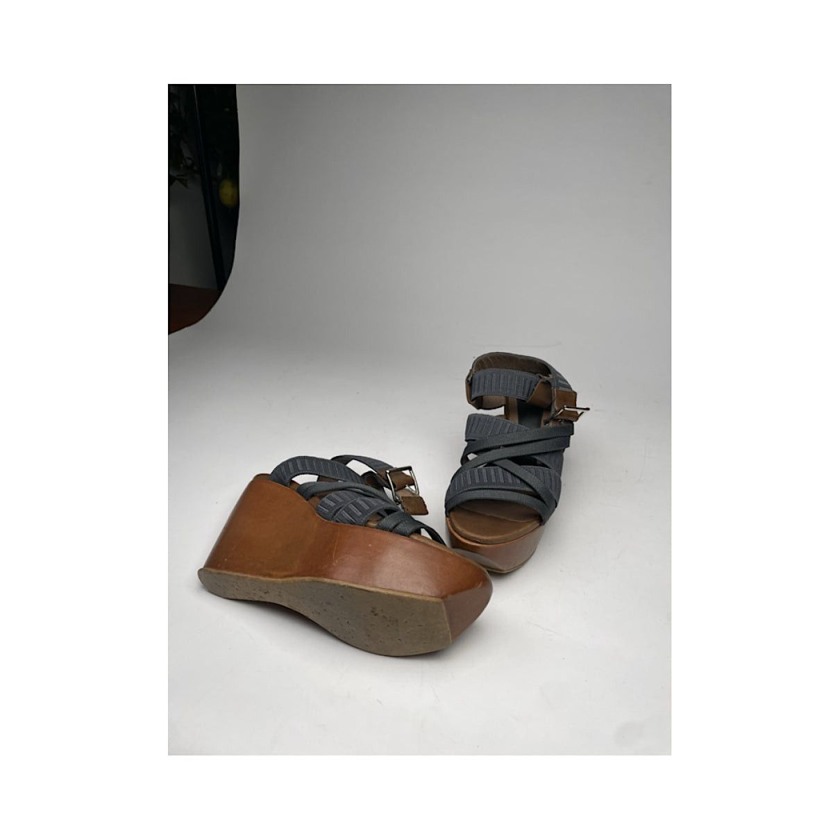 Marni Black Leather Mules & Clog Size S / US 4 / IT 40 - 1 Thumbnail