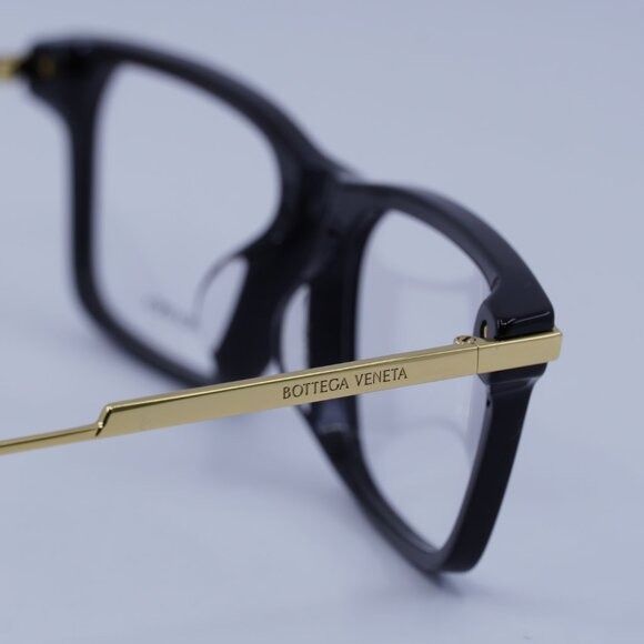 Bottega Veneta Bottega Veneta BV1040OA 001 Eyeglasses Black/Gold 54mm Size ONE SIZE - 9 Thumbnail