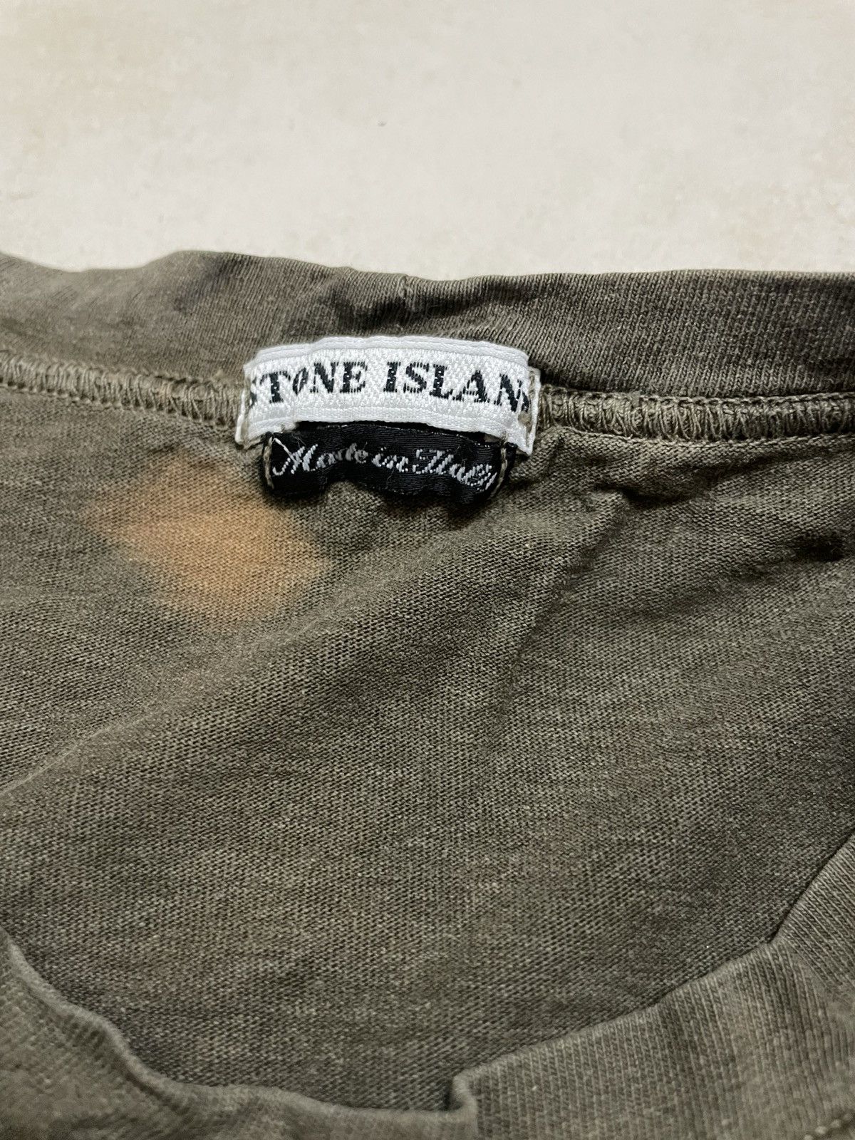 Stone Island Vintage Stone Island Compact Tshirt Size US M / EU 48-50 / 2 - 4 Thumbnail