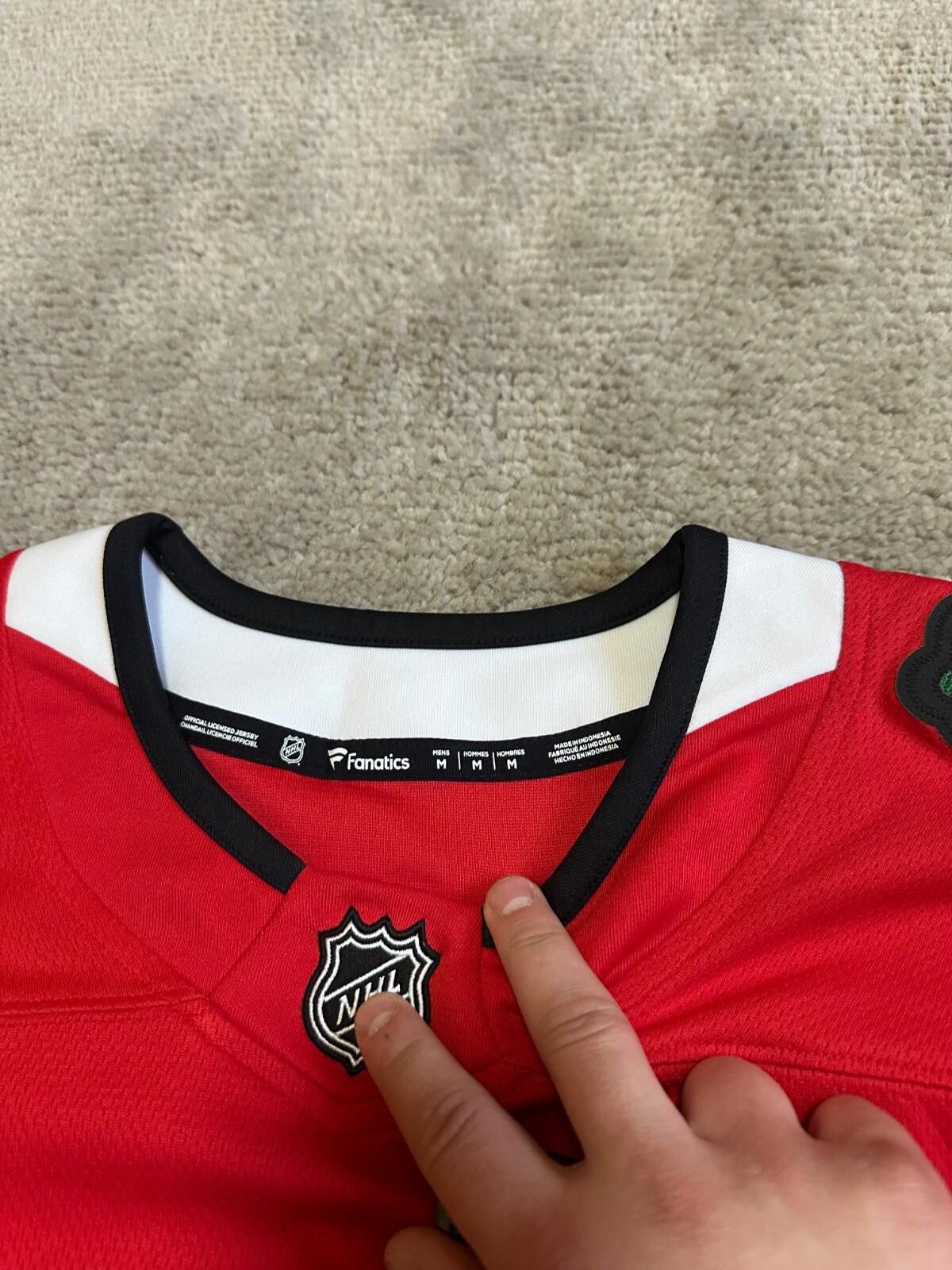 Other Chicago Blackhawks Fanatics Red Hockey Jersey Size M Size US XL / EU 56 / 4 - 7 Thumbnail