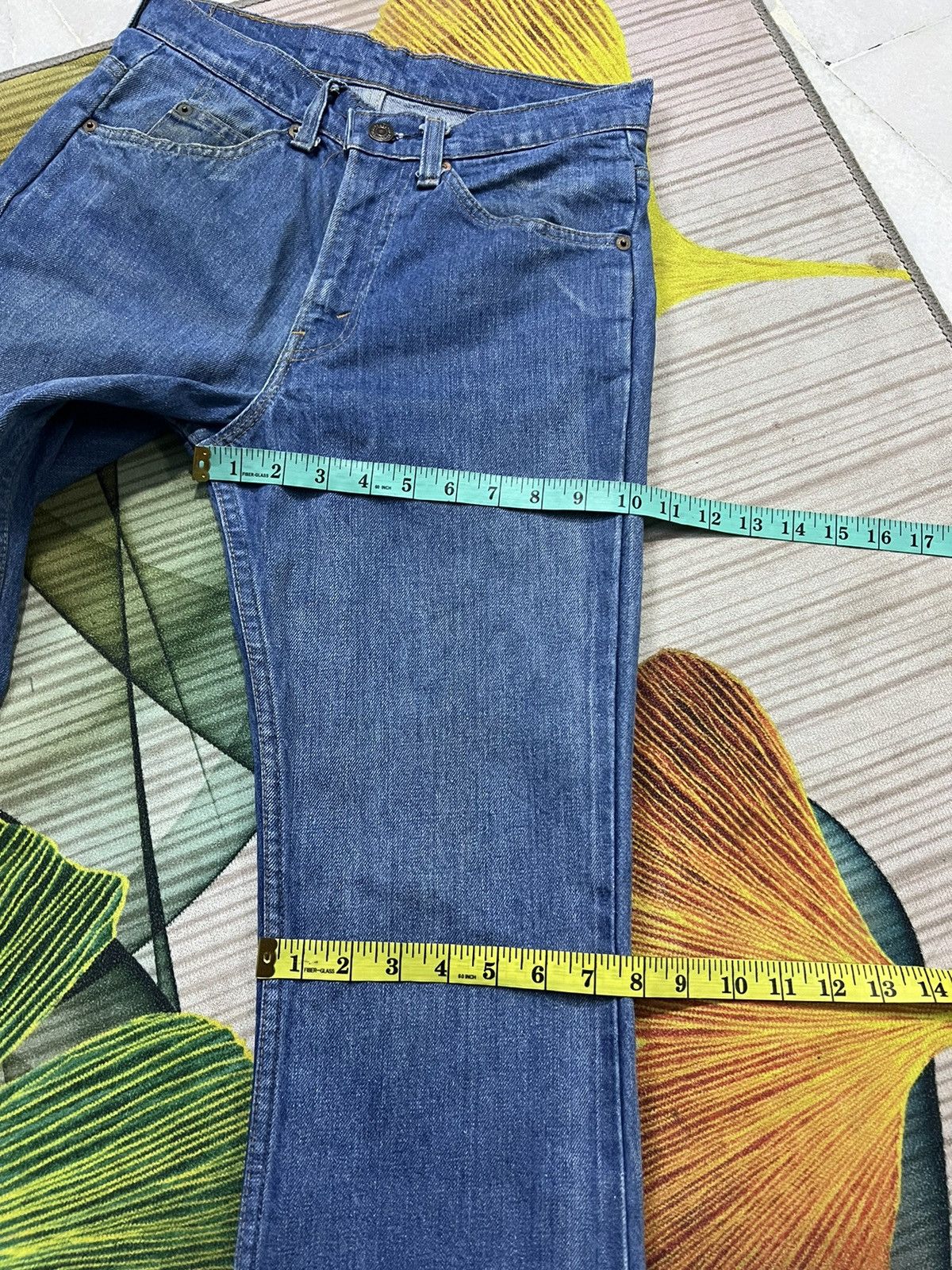 Levi's 💥FLARE💥VINTAGE 60’s LEVIS 517 ORANGE TAB NICE FADEDBUTTON #8 Size US 28 / EU 44 - 14 Thumbnail