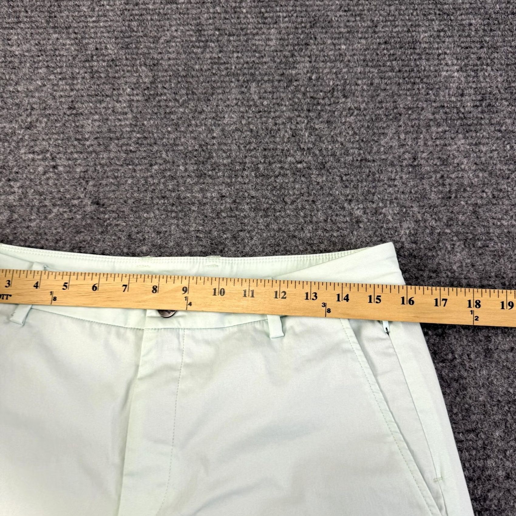 Vintage Birddogs Pants Mens 32x32 Blue Green Lined Stretch Chino Built In Liner Golf Size US 32 / EU 48 - 5 Thumbnail