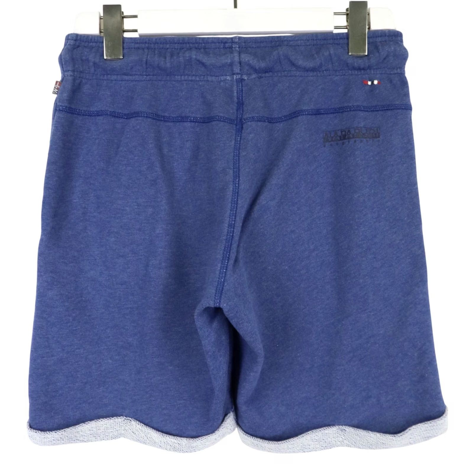 Napapijri NAPAPIJRI Sweat Shorts Men's SMALL Blue Casual Elastic Waist Drawstring Logo Size US 29 - 2 Thumbnail