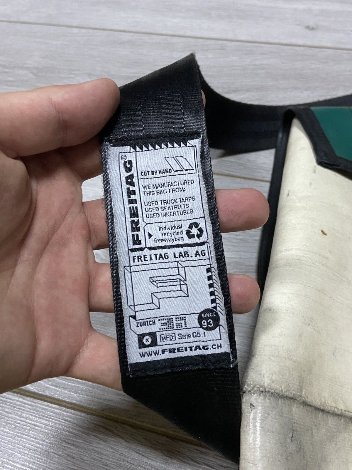 Freitag × Vintage Freitag🇨🇭X 3 in 1 recycle ♻️ waterproof vintage Zurich bag Size ONE SIZE - 10 Thumbnail