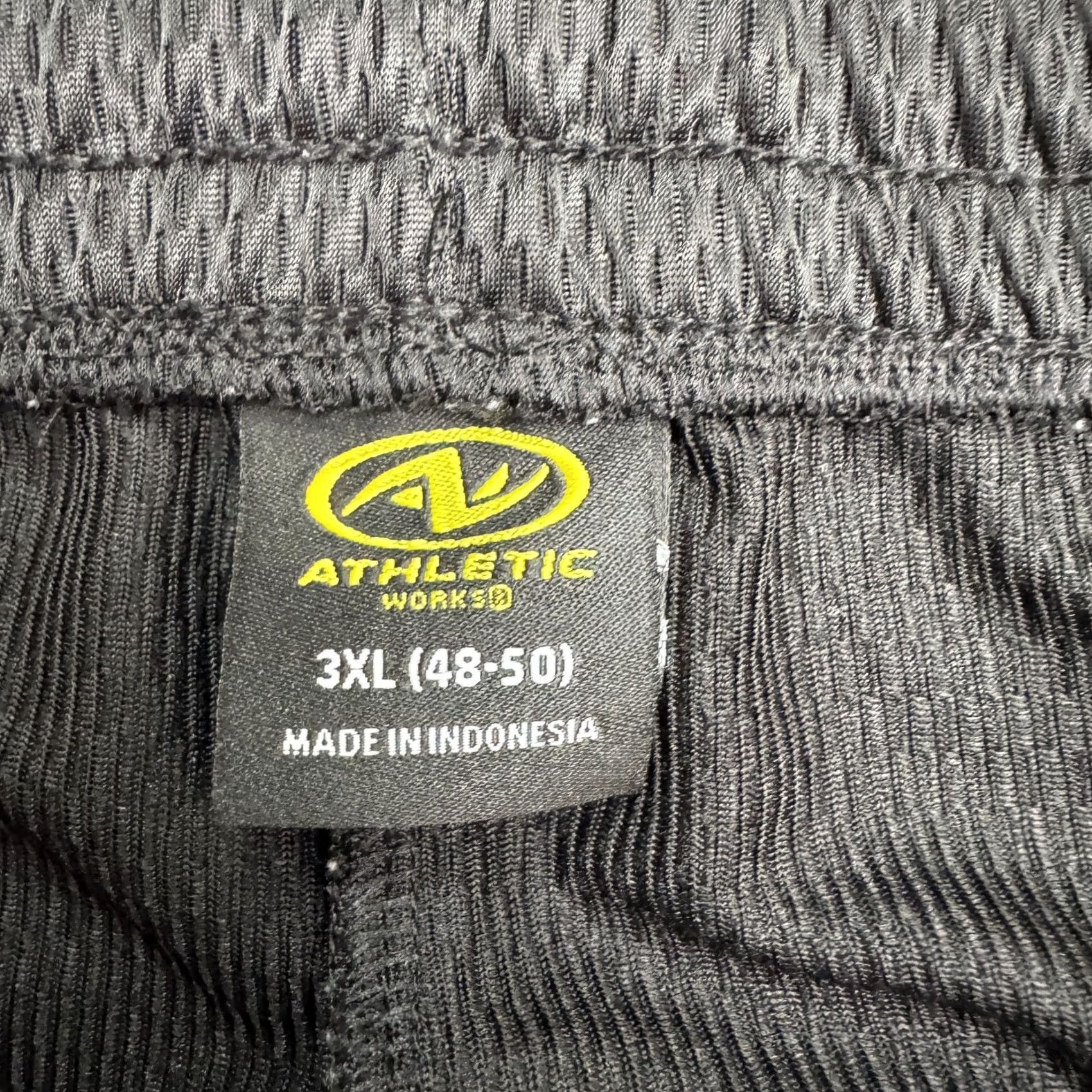 Athletic Works Athletic Works Basketball Training Shorts Mens 3XL Black Athletic Shorts Mens 3XL Black Sportswear Jersey Gym Size US XXL / EU 58 / 5 - 6 Thumbnail